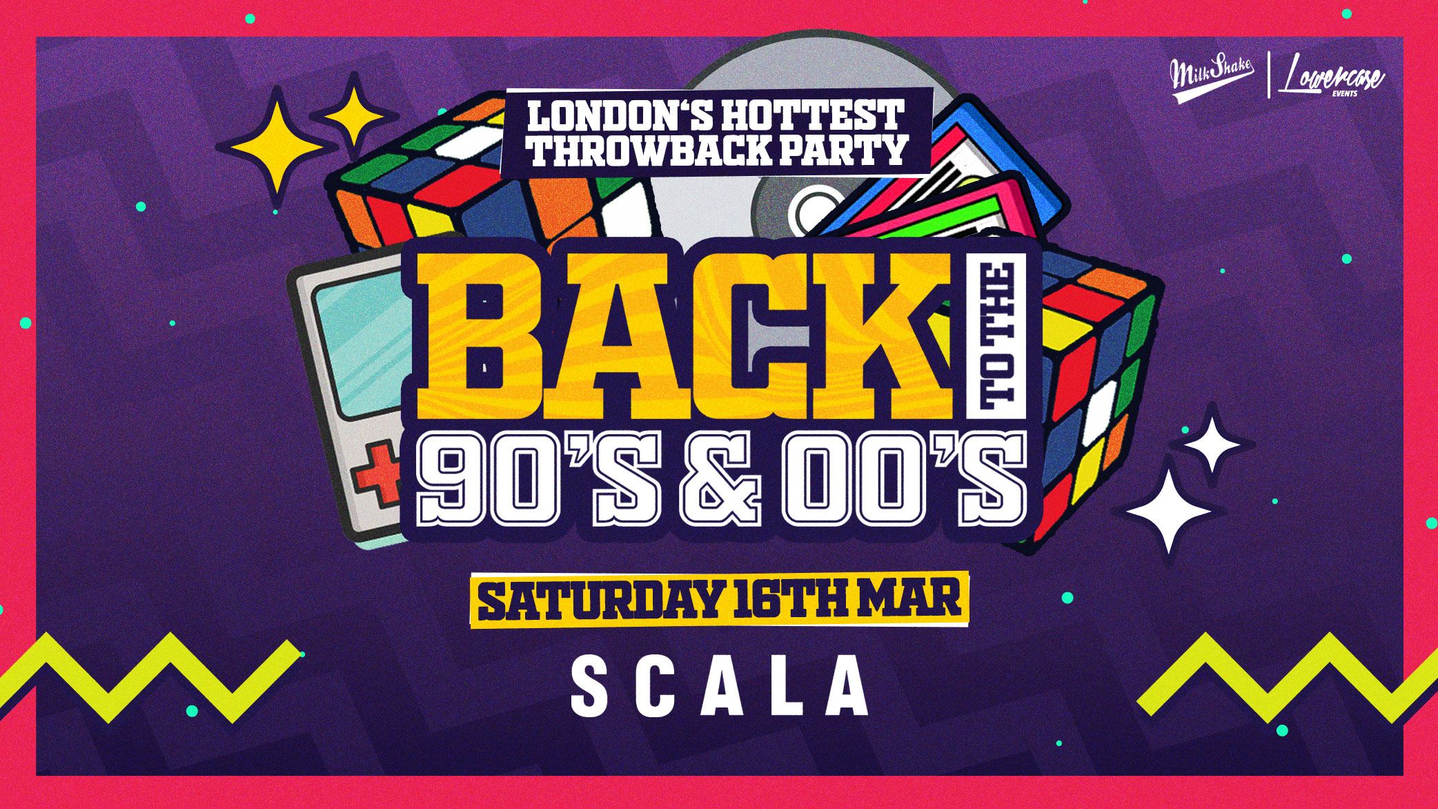 Back To The 90’s & 00’s – London’s ORIGINAL Throwback Session at Scala