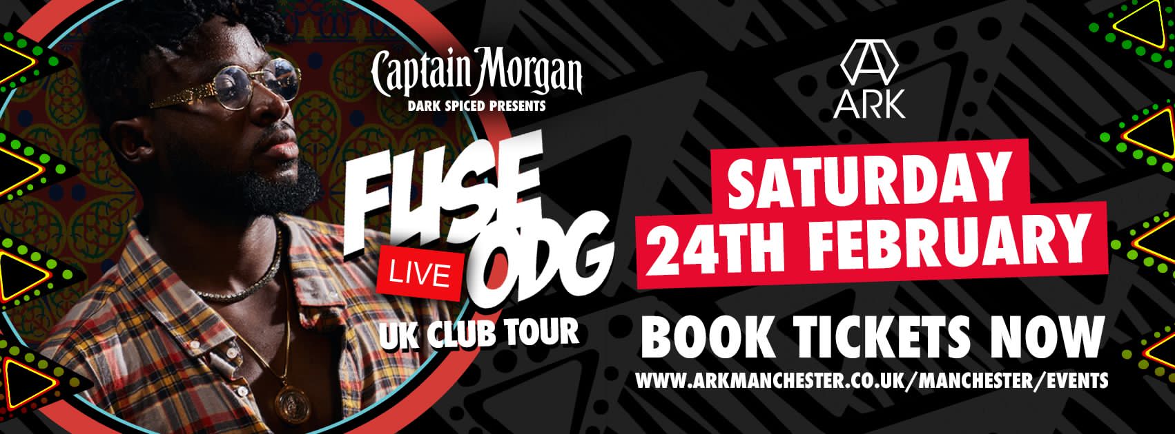 #Ark Saturdays: Twisted Disko – Live Performance by FUSE ODG – FREE ENTRY 🎟