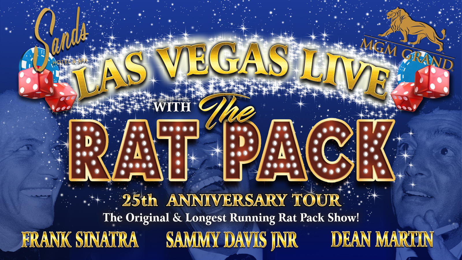 Las Vegas Live with The Rat Pack Show – 25th Anniversary Tour