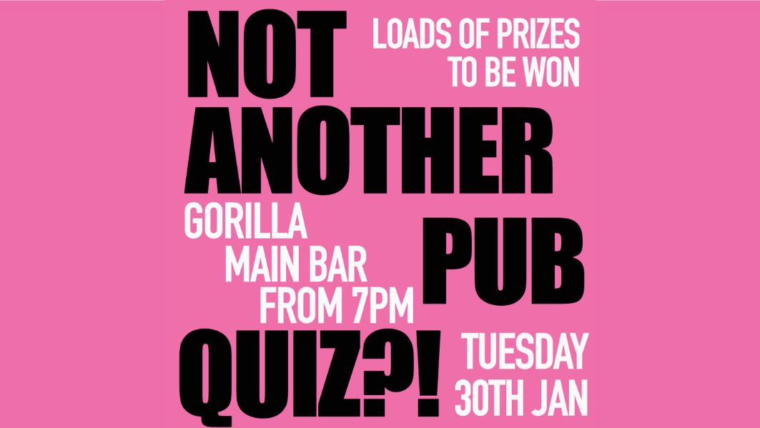 NOT ANOTHER PUB QUIZ?!