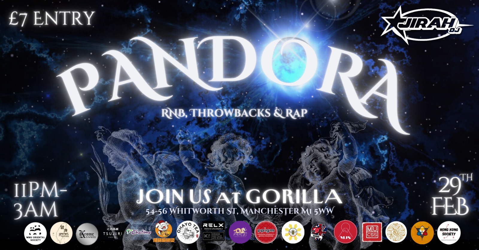 KROME x ABACUS x MRCFilsoc x PPIGM x SSSMUK Presents: PANDORA