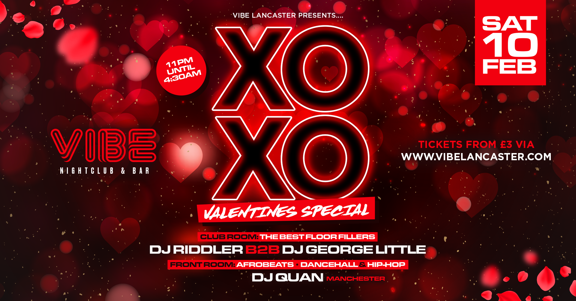 XOXO… VIBE Valentine’s Special