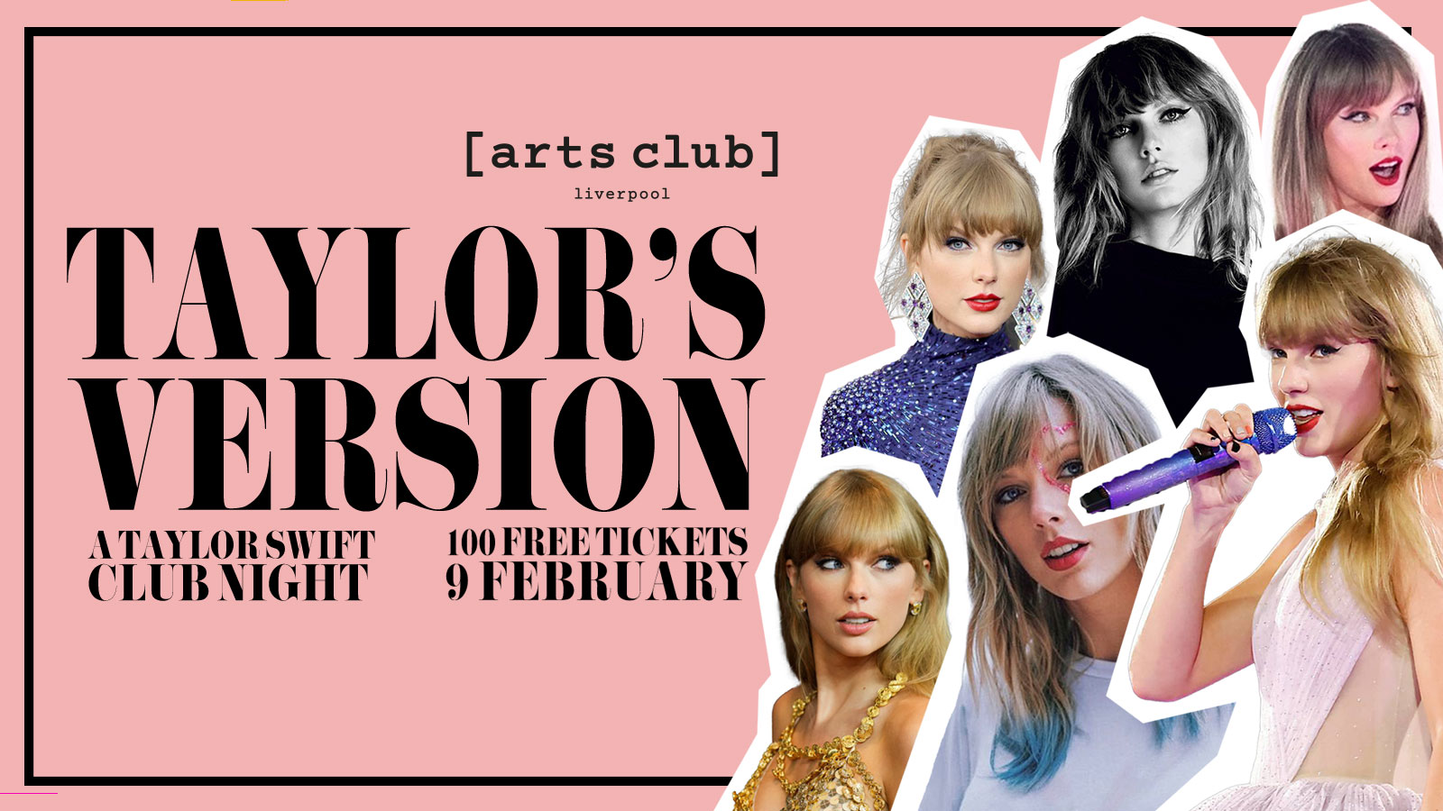 TAYLOR’S VERSION: A Taylor Swift Club Night 🔥SELLING QUICKLY🔥