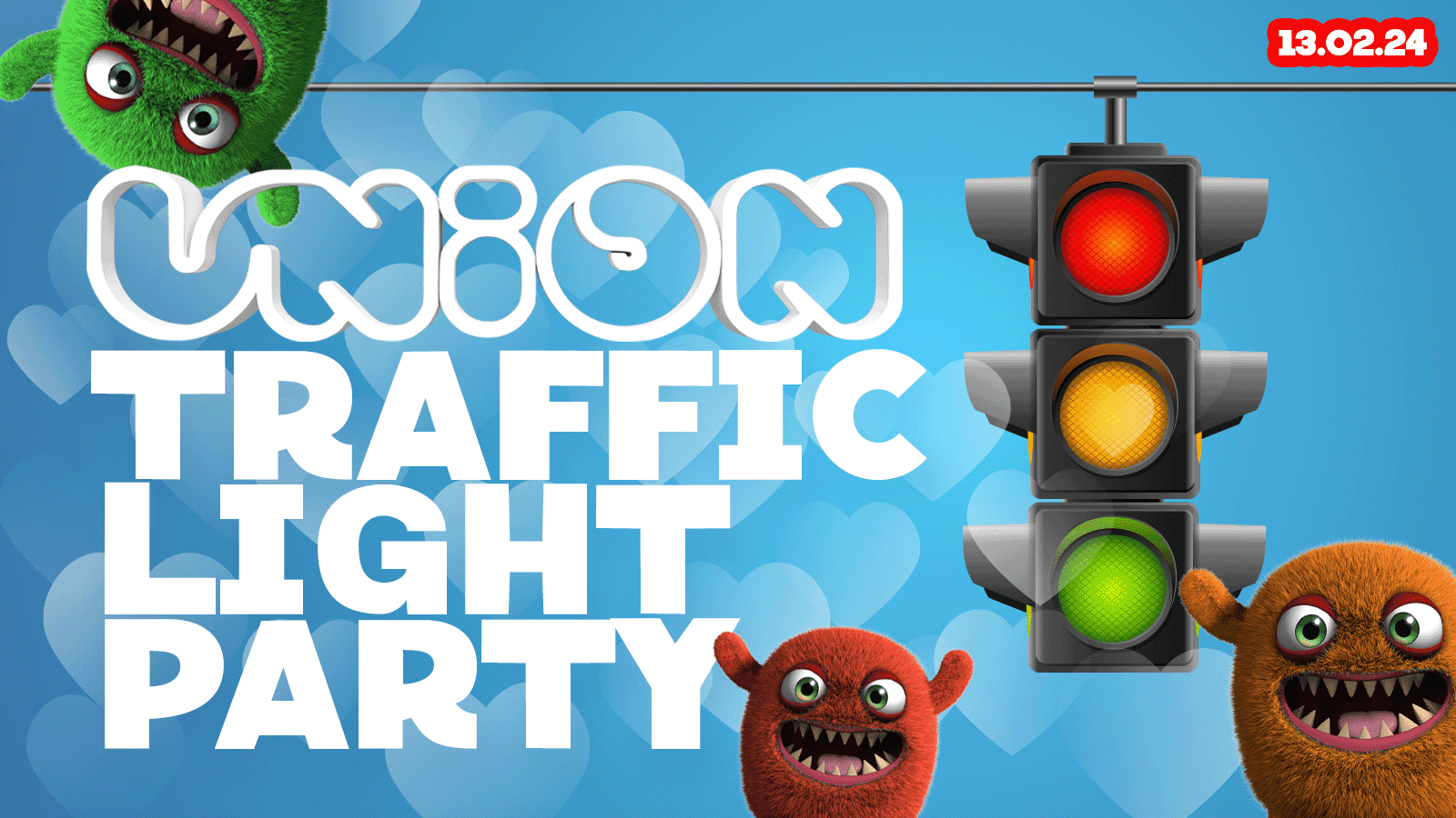 UNION TUESDAY’S // THE ANNUAL TRAFFIC LIGHT PARTY🚦
