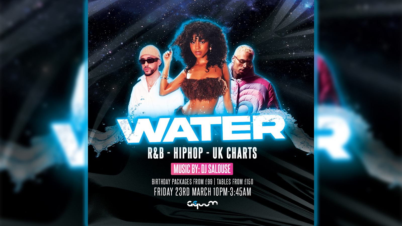 Water Ldn - R&B, HipHop, Afrobeats @ Aquum At Aquum, London On 23rd Feb ...