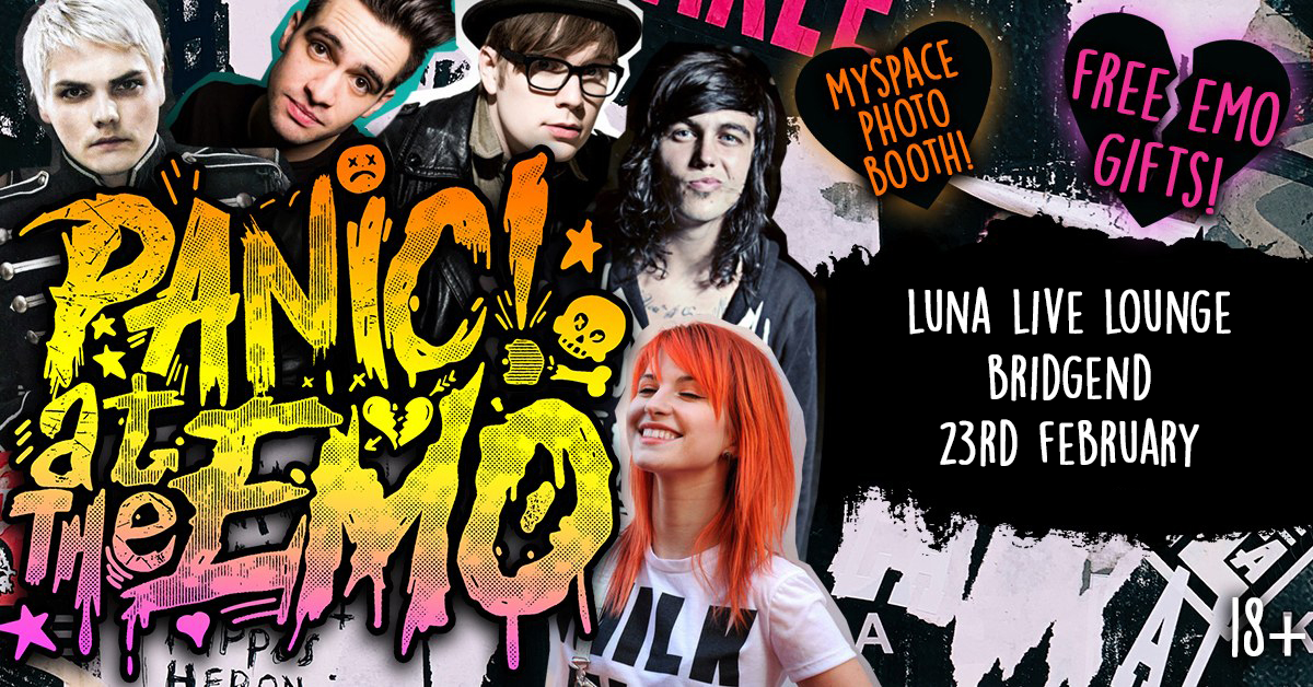Panic At The Emo Clubnight at Luna Live Lounge, Bridgend