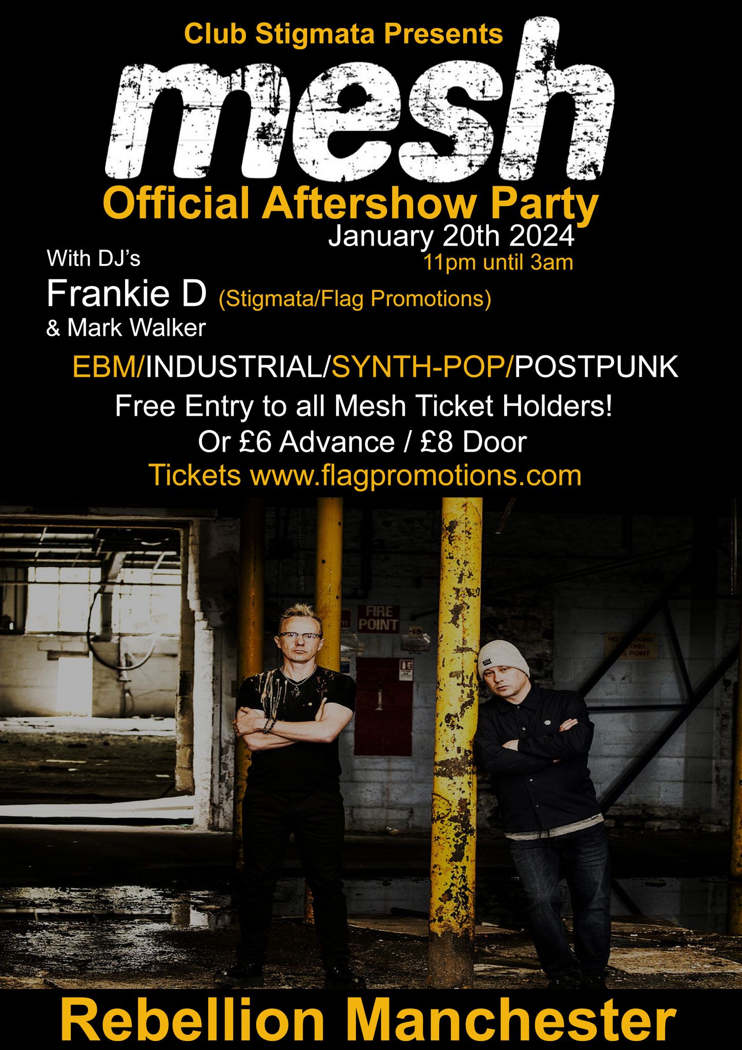 MESH Official Aftershow Party Manchester