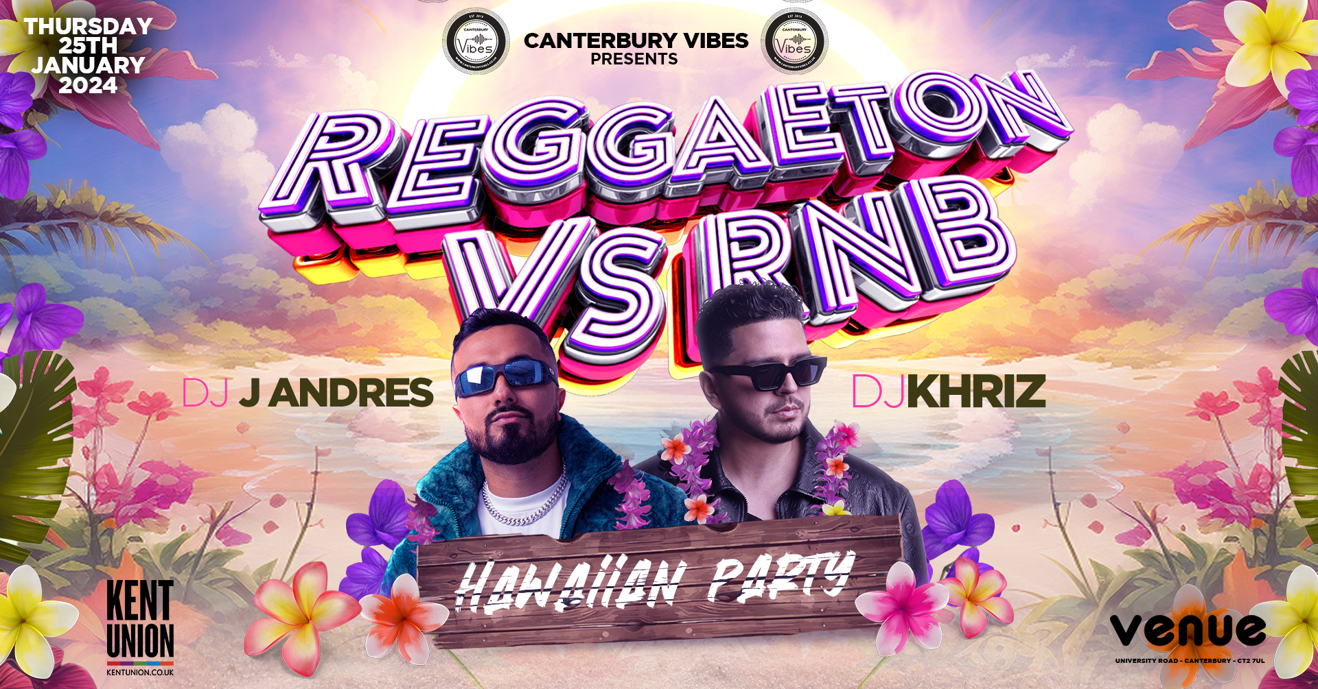 REGGAETON VS RNB ( DJ KHRIZ )