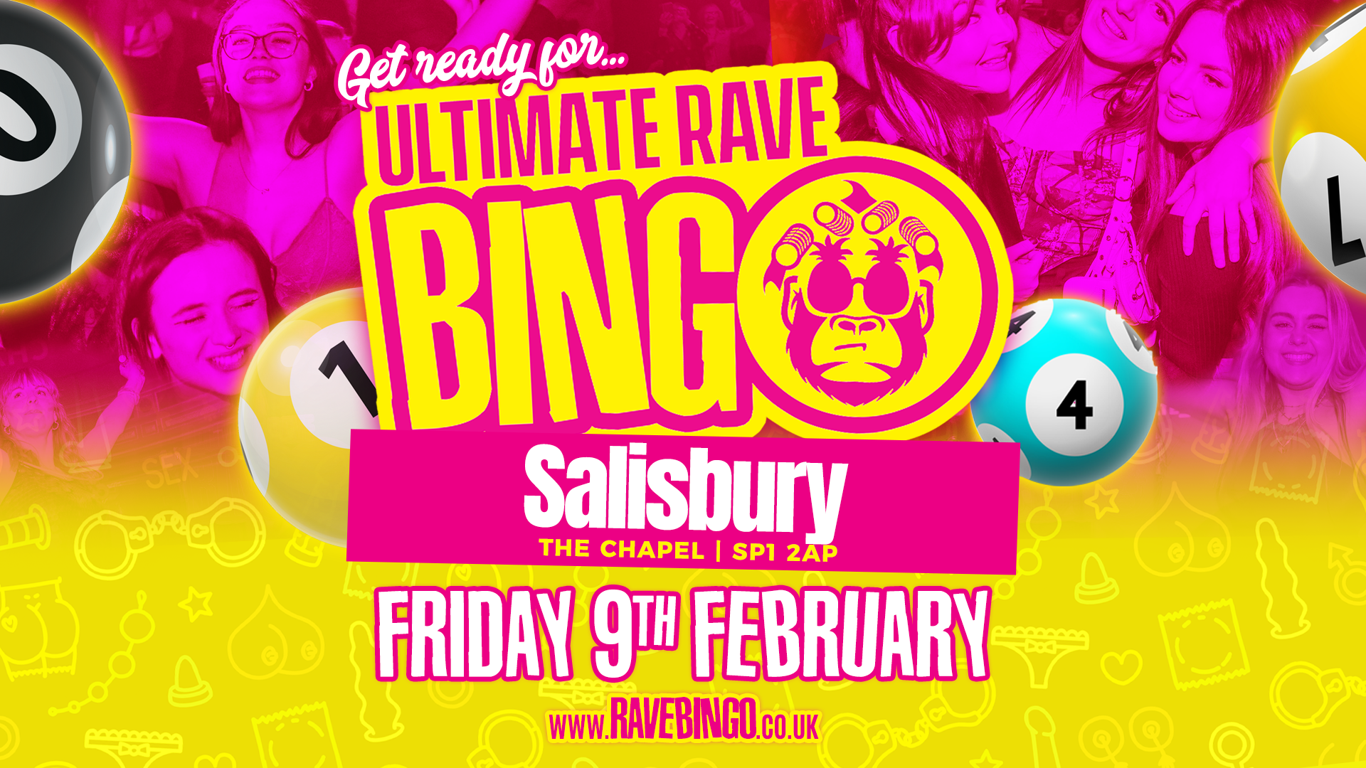 Ultimate Rave Bingo // Salisbury // Friday 9th February at The Chapel ...