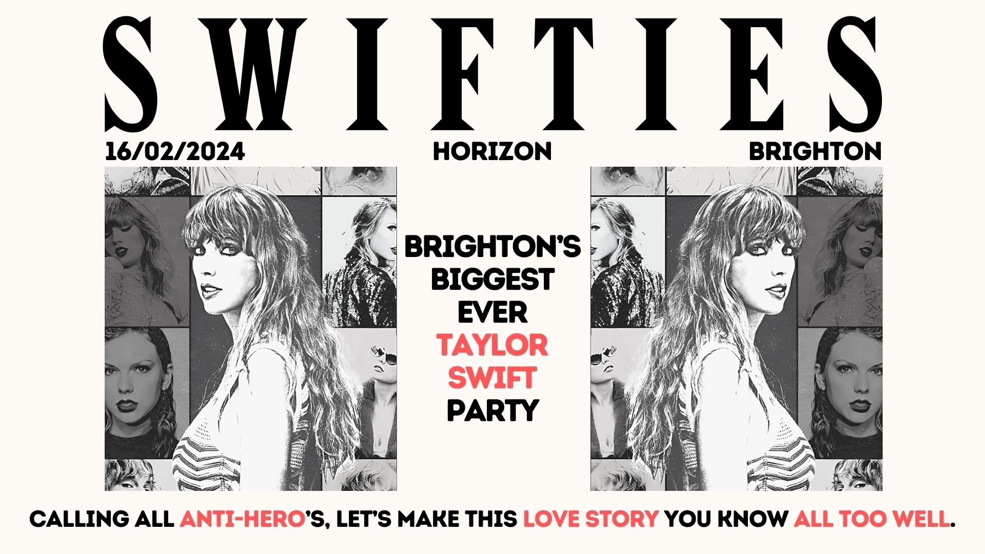 SWIFTIES (A night of Taylor Swift in Brighton)