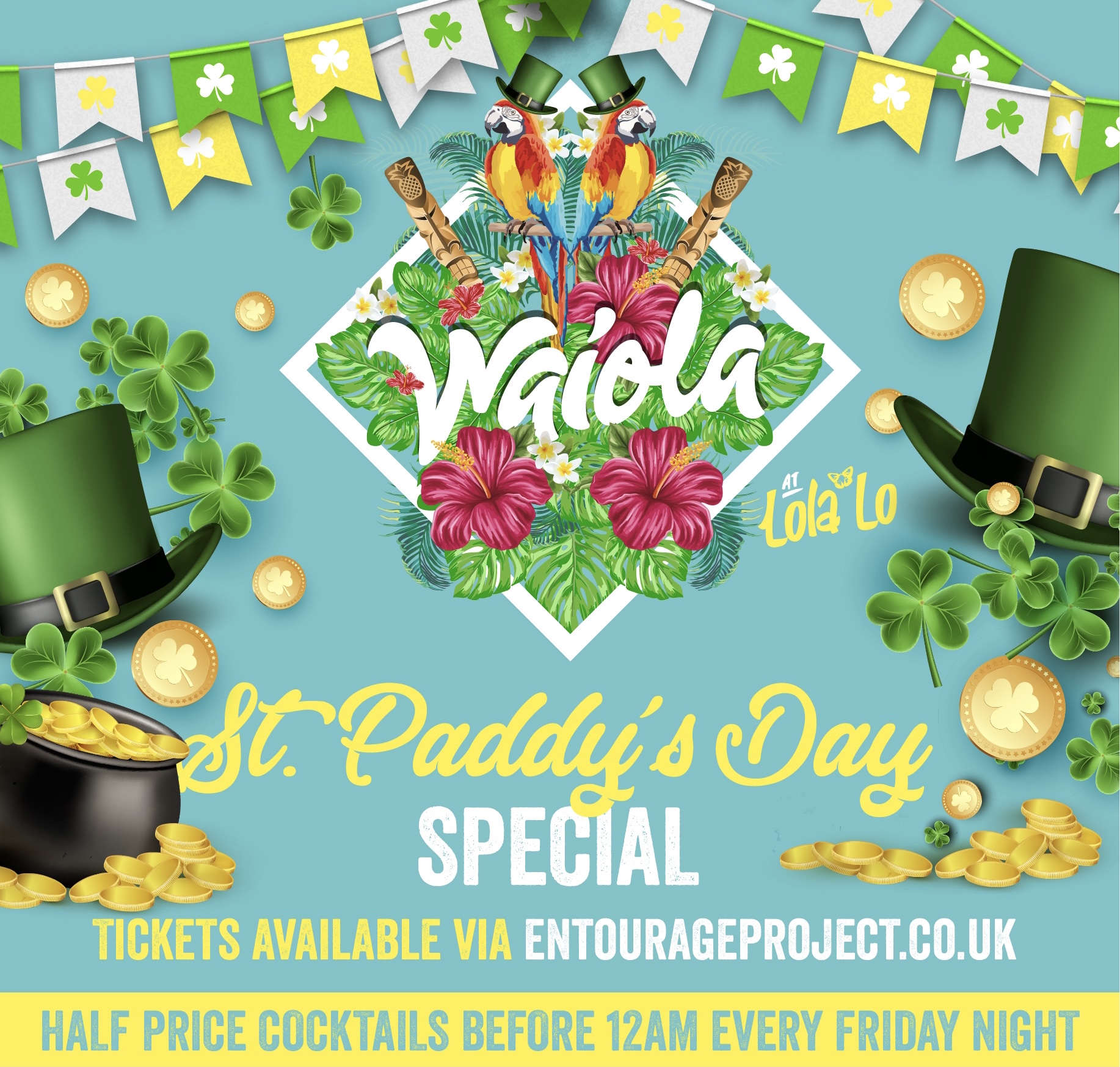 Waiola : St. Patricks Day  Special 🍀🍀