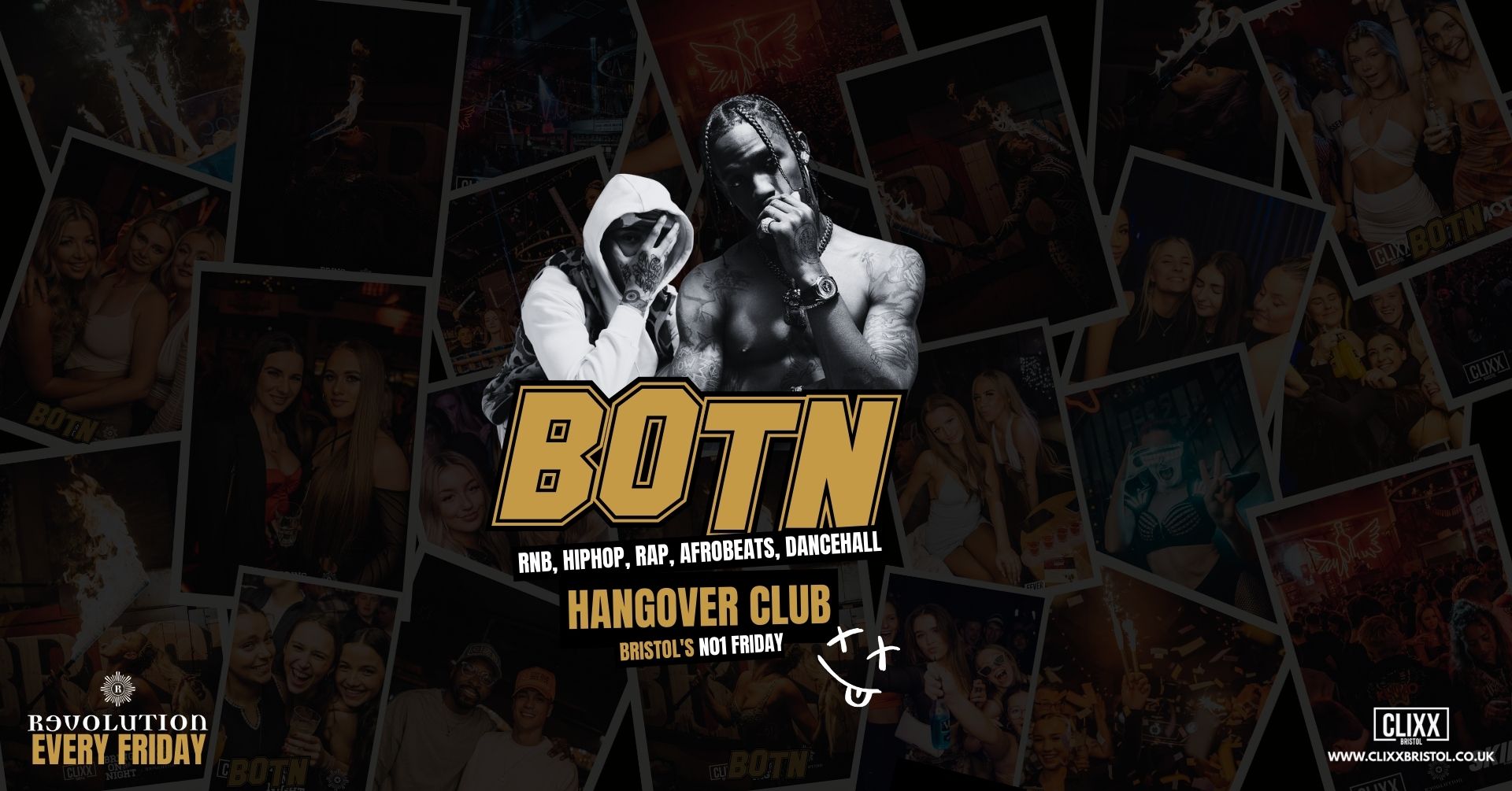 BOTN 🔥 Hangover Club – RnB, HipHop w/ Paul Carroll