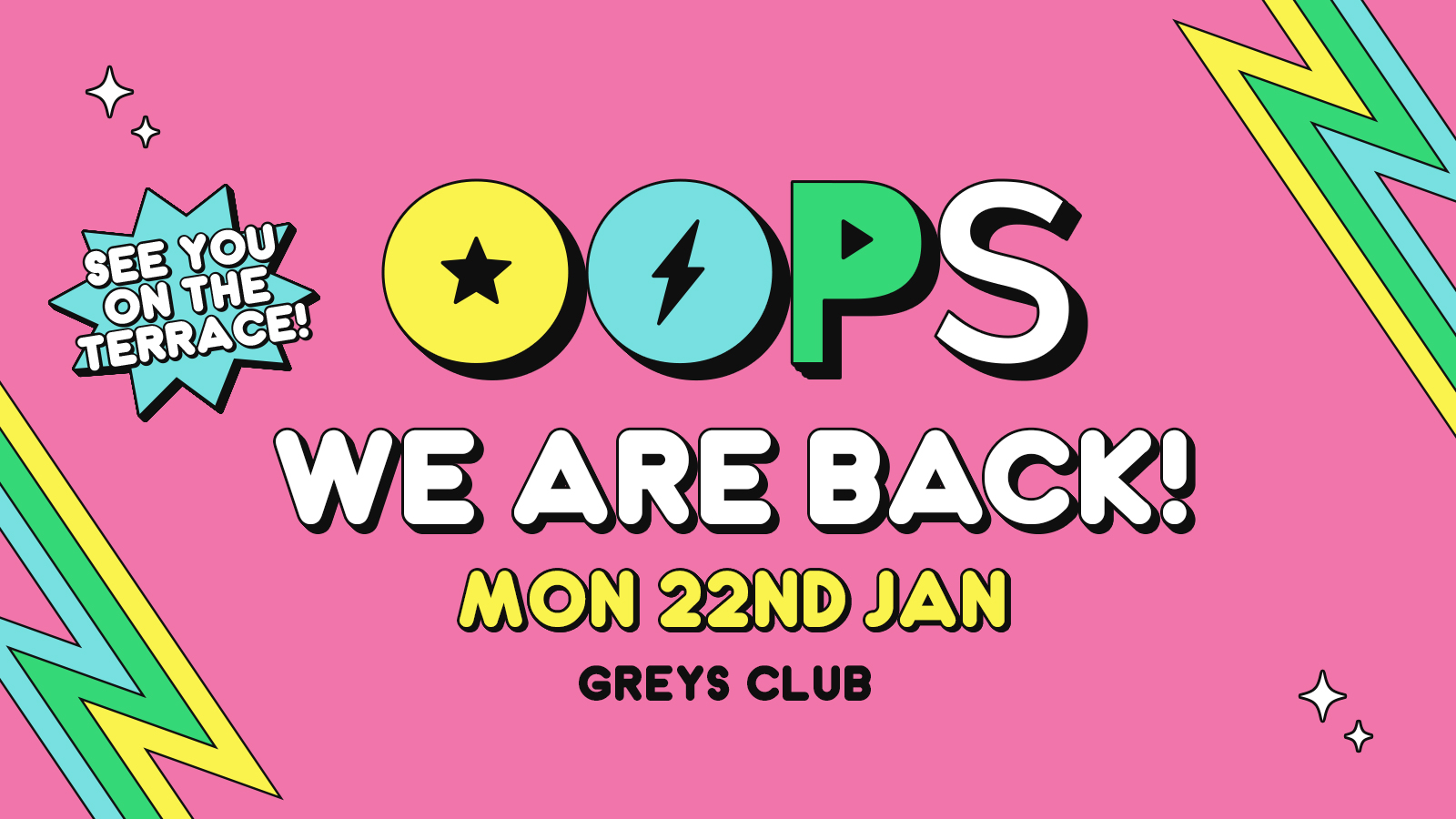 Oops! Monday 22nd Jan – Greys