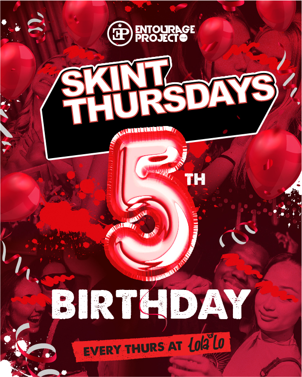 Skint Thursday @ Lola Lo – Skint’s 5th Birthday 🎉