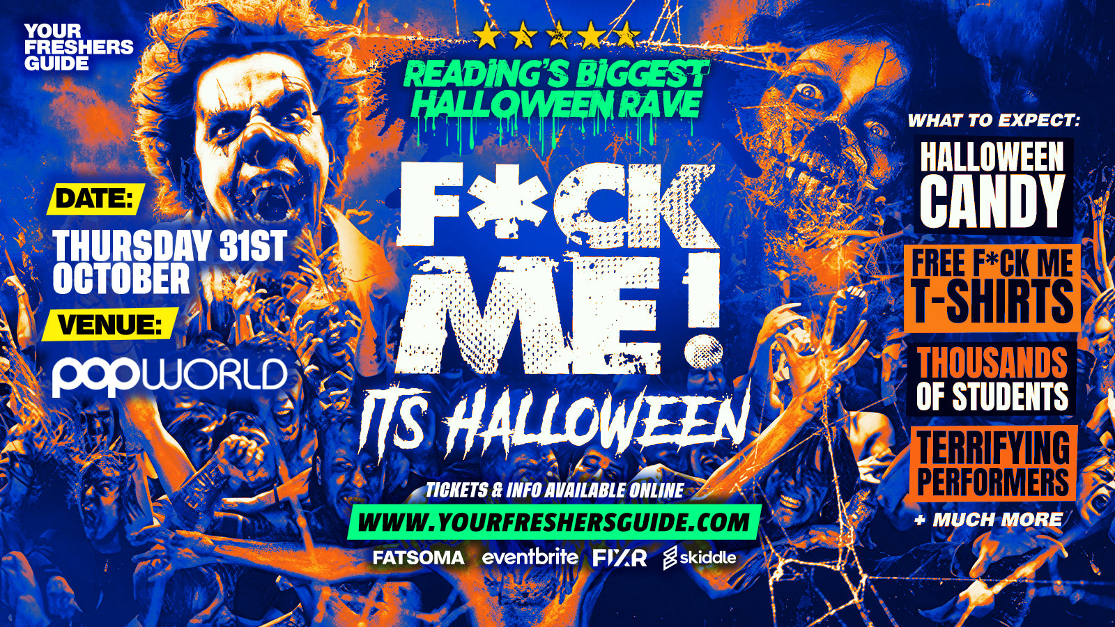 F*CK ME It’s Halloween | Reading Freshers 2024