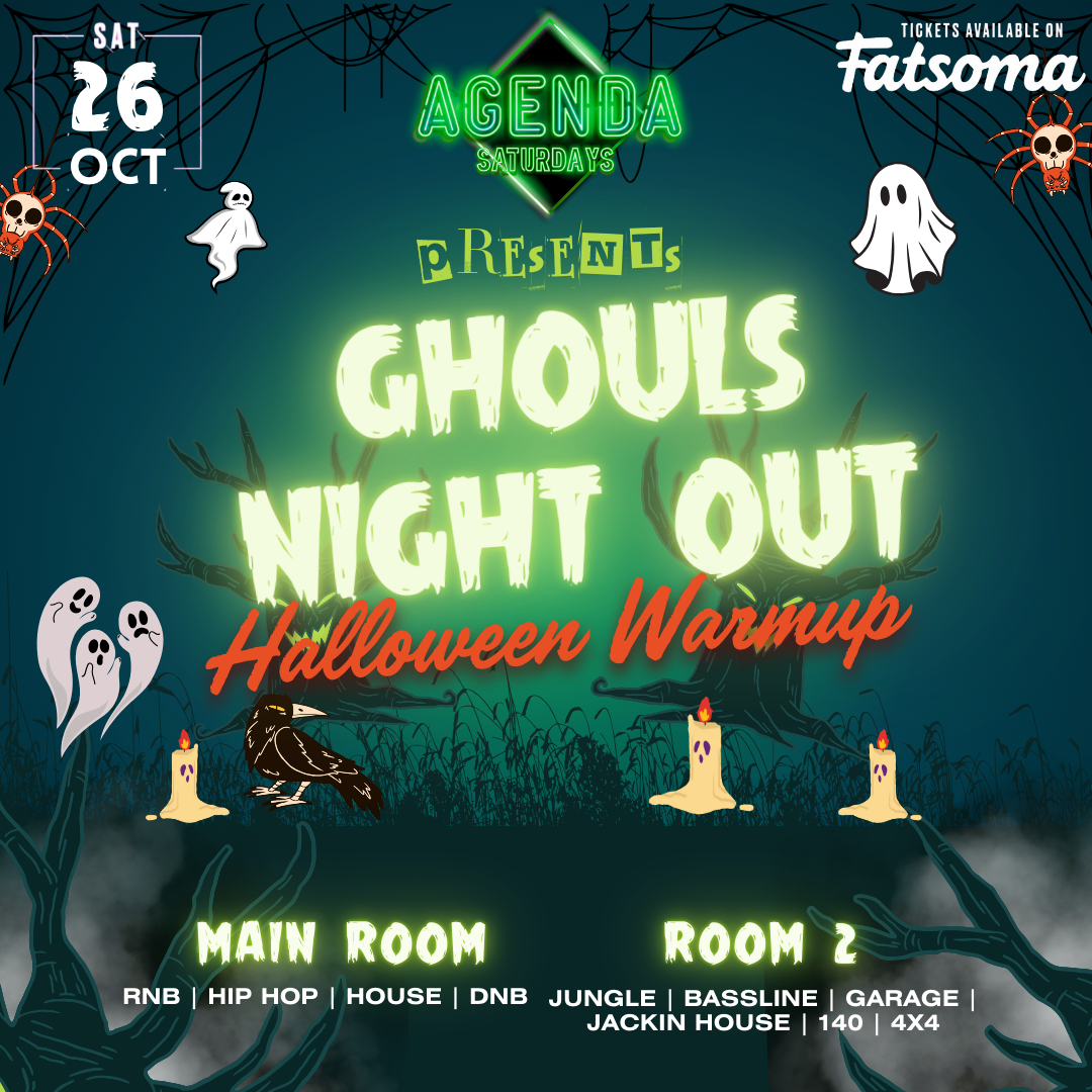 GHOULS NIGHT OUT – VIP BOOTHS