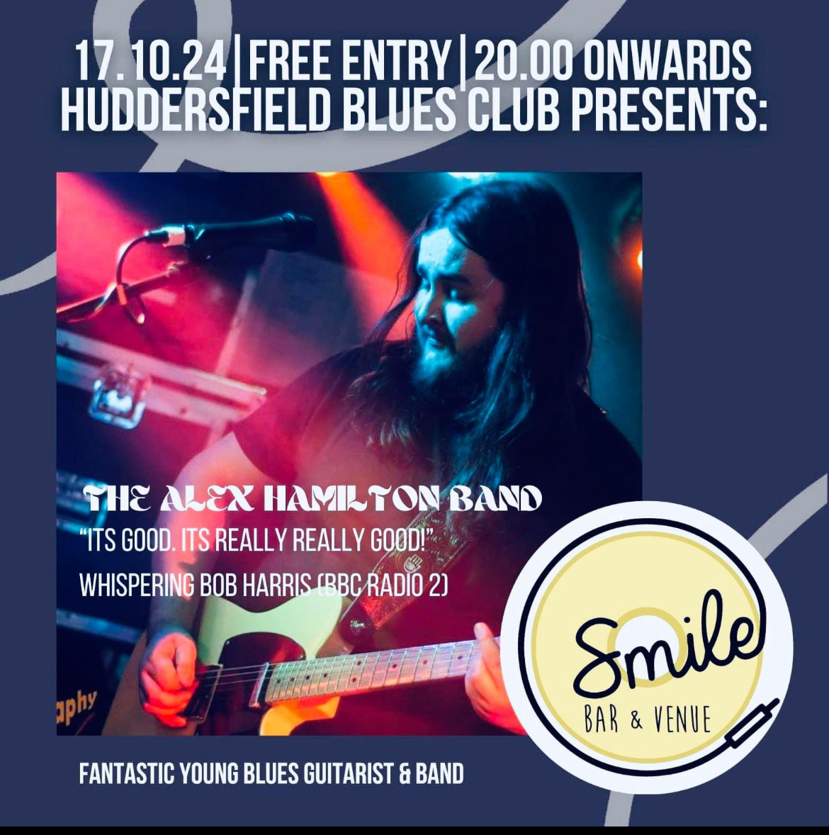 HUDDERSFIELD BLUES CLUB PRESENTS THE ALES HAMILTON BAND