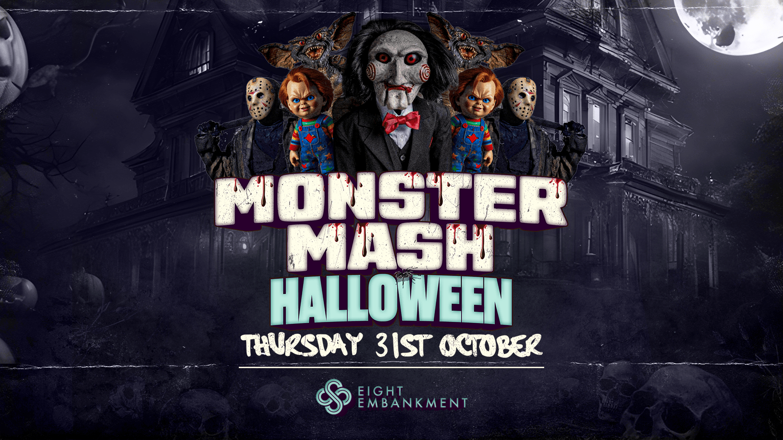 Monster Mash Halloween 👻 at Eight Embankment