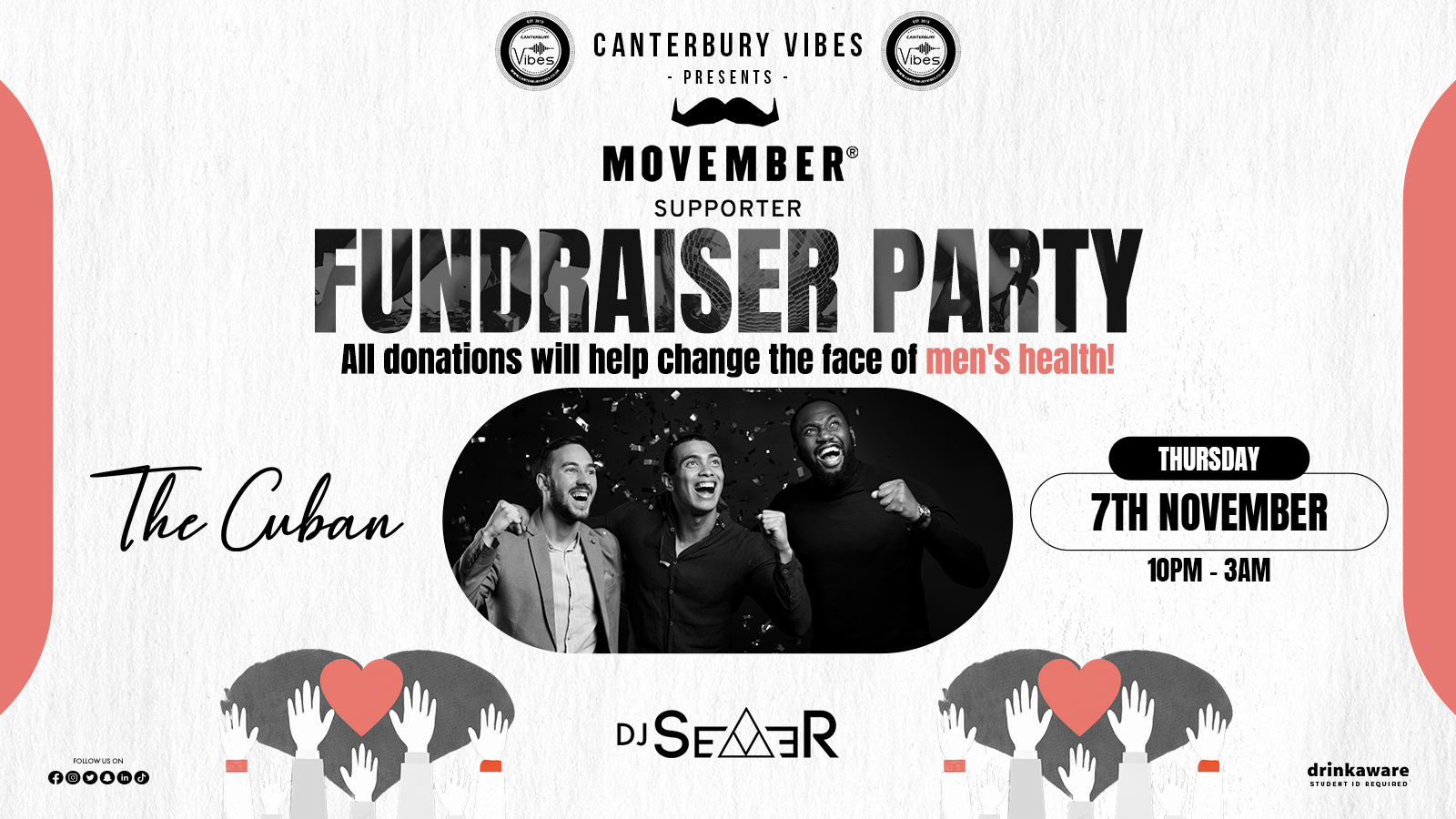 MOVEMBER FUNDRAISER PARTY