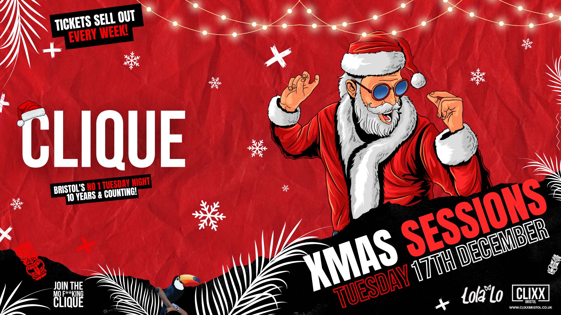 CLIQUE | Xmas Sessions 🎄 Join The Mo F**king Clique