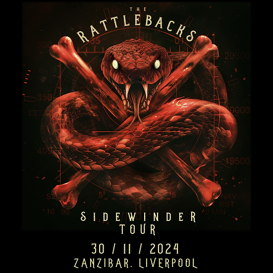 The Rattlebacks – Sidewinder Tour LIVE at Zanzibar