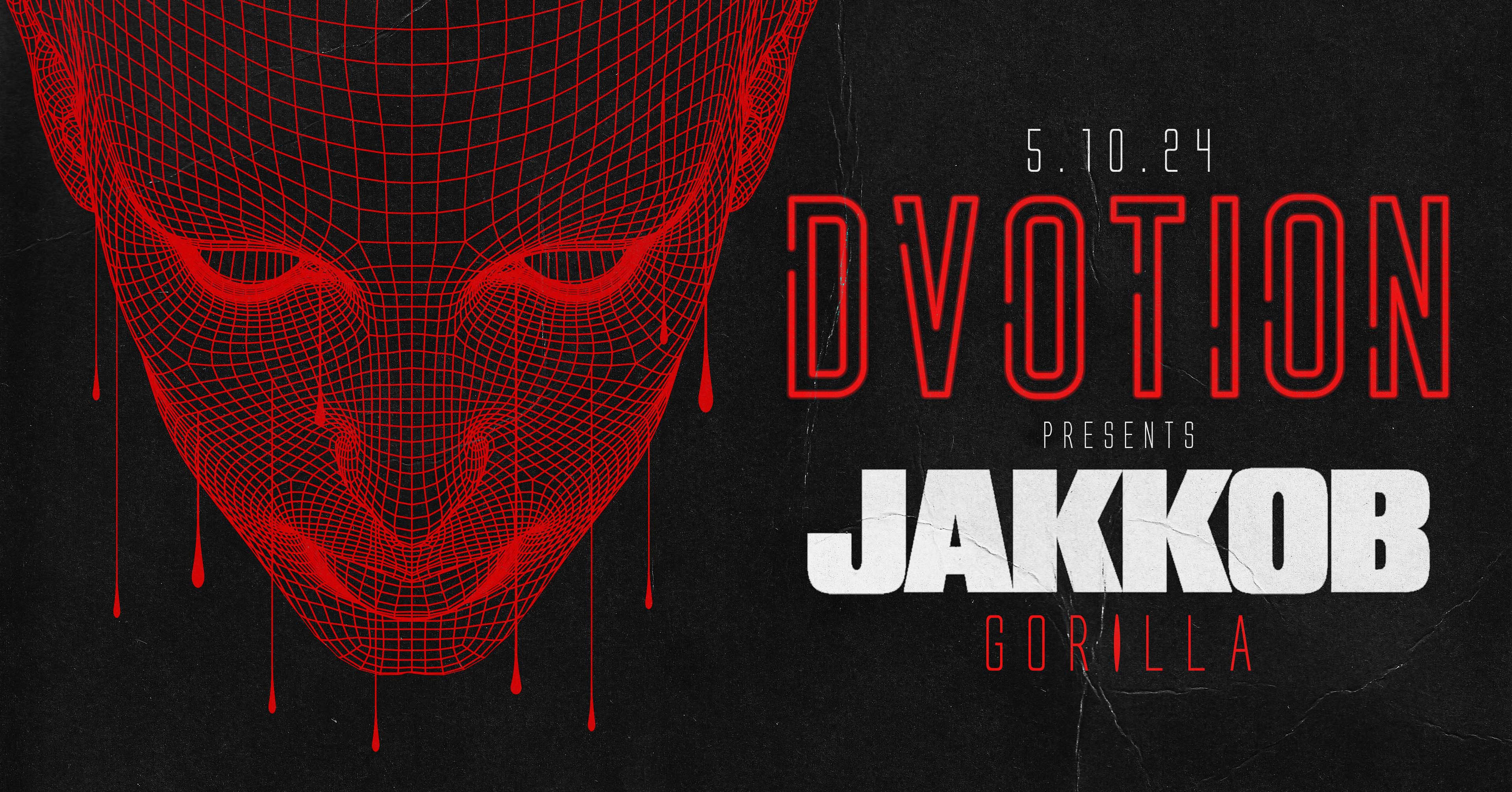 ♦️ DVOTION PRESENTS JAKKOB @ GORILLA // YOUR HOME OF MUSIC // HOUSE, TECH, UKG, JUNGLE, SPEEDY G♦️