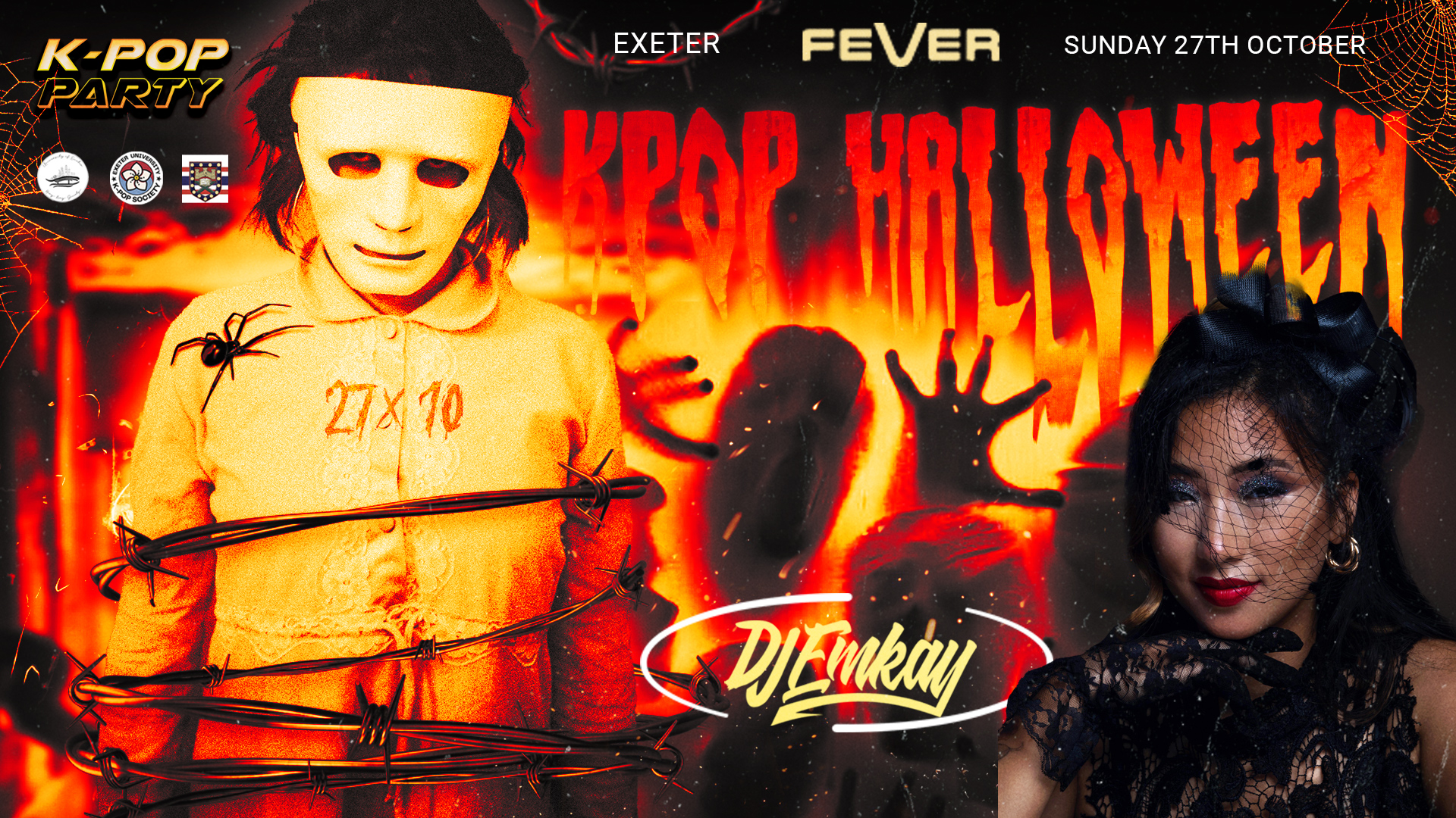 Exeter KPOP HALLOWEEN with DJ EMKAY | Sunday 27th October