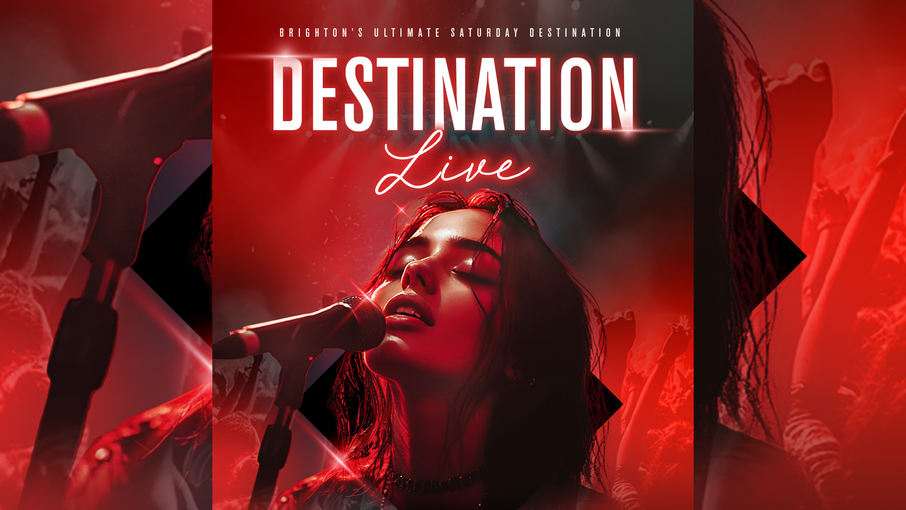 Destination LIVE x Revolution Brighton ➤ Live Vocalist ➤ 05.10.2024