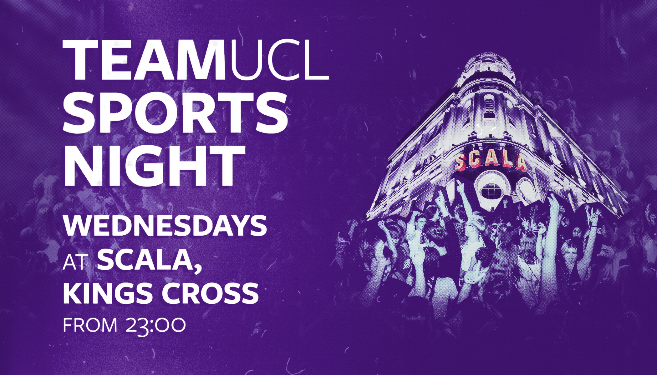 Sports Night at SCALA London | Reading Week – All tickets £3!