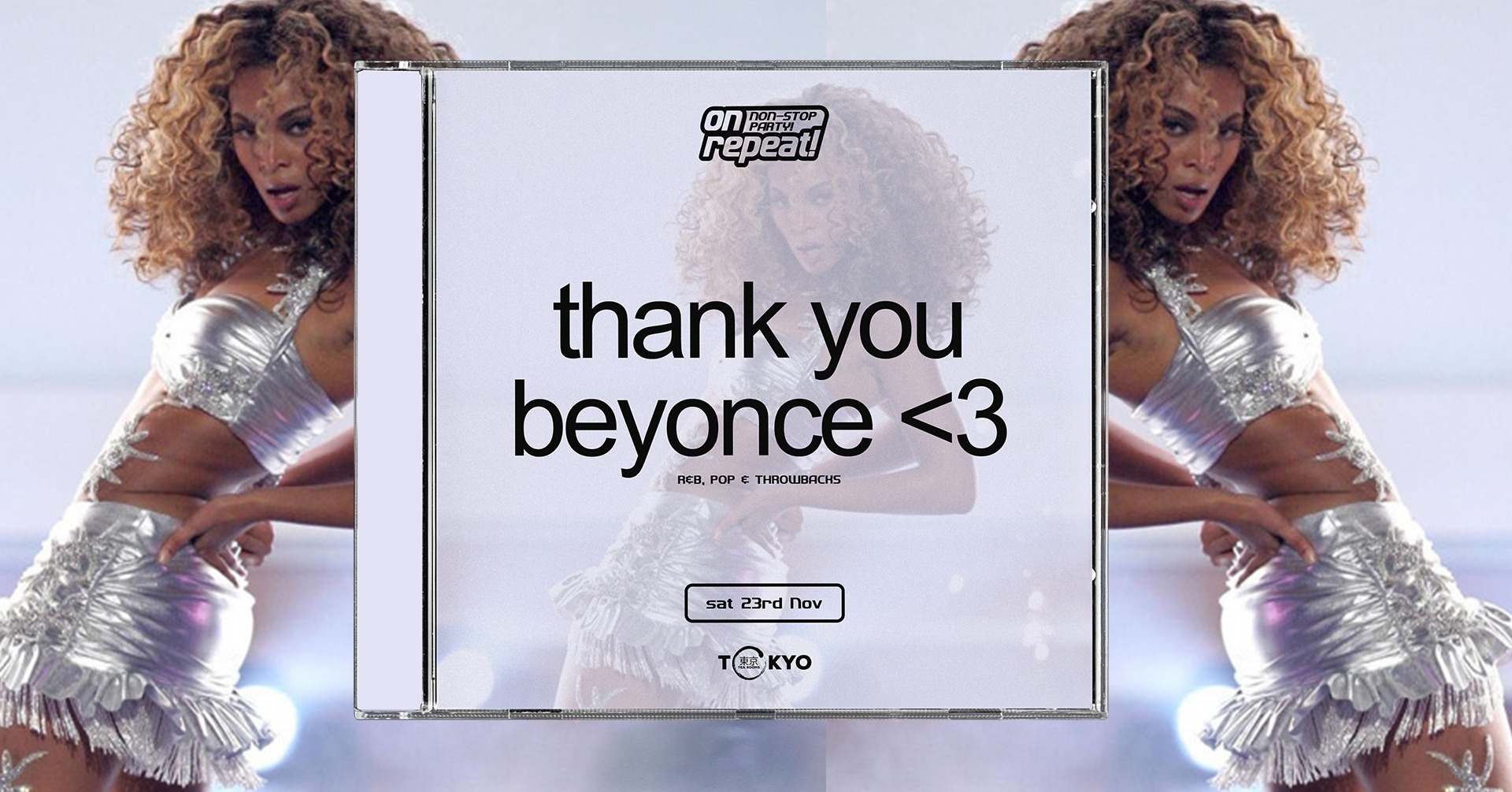 on repeat! ∙ THANK YOU, BEYONCE ∙ Canterbury *10 £7 TICKETS LEFT*