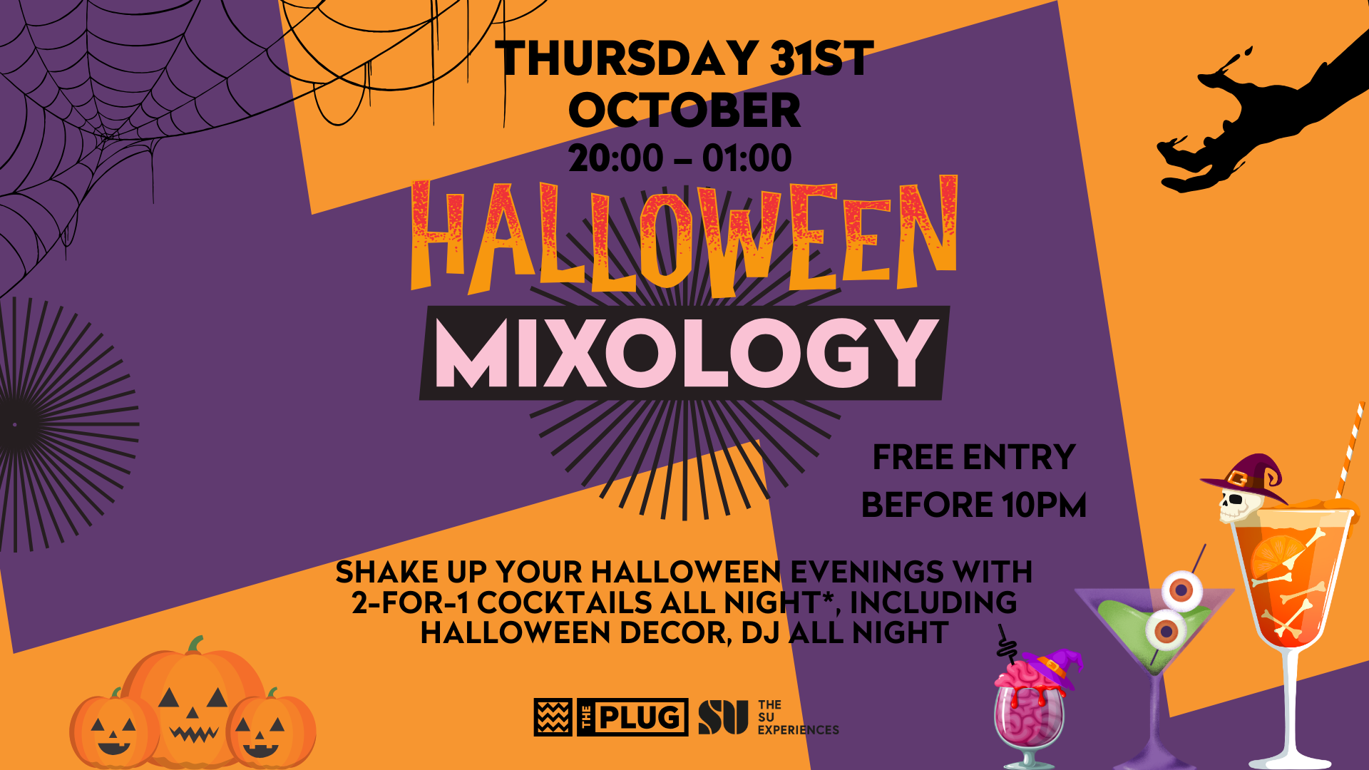 MIXOLOGY // HALLOWEEN // 31.10.2024 at The Tub, Bath on 31st Oct Fatsoma