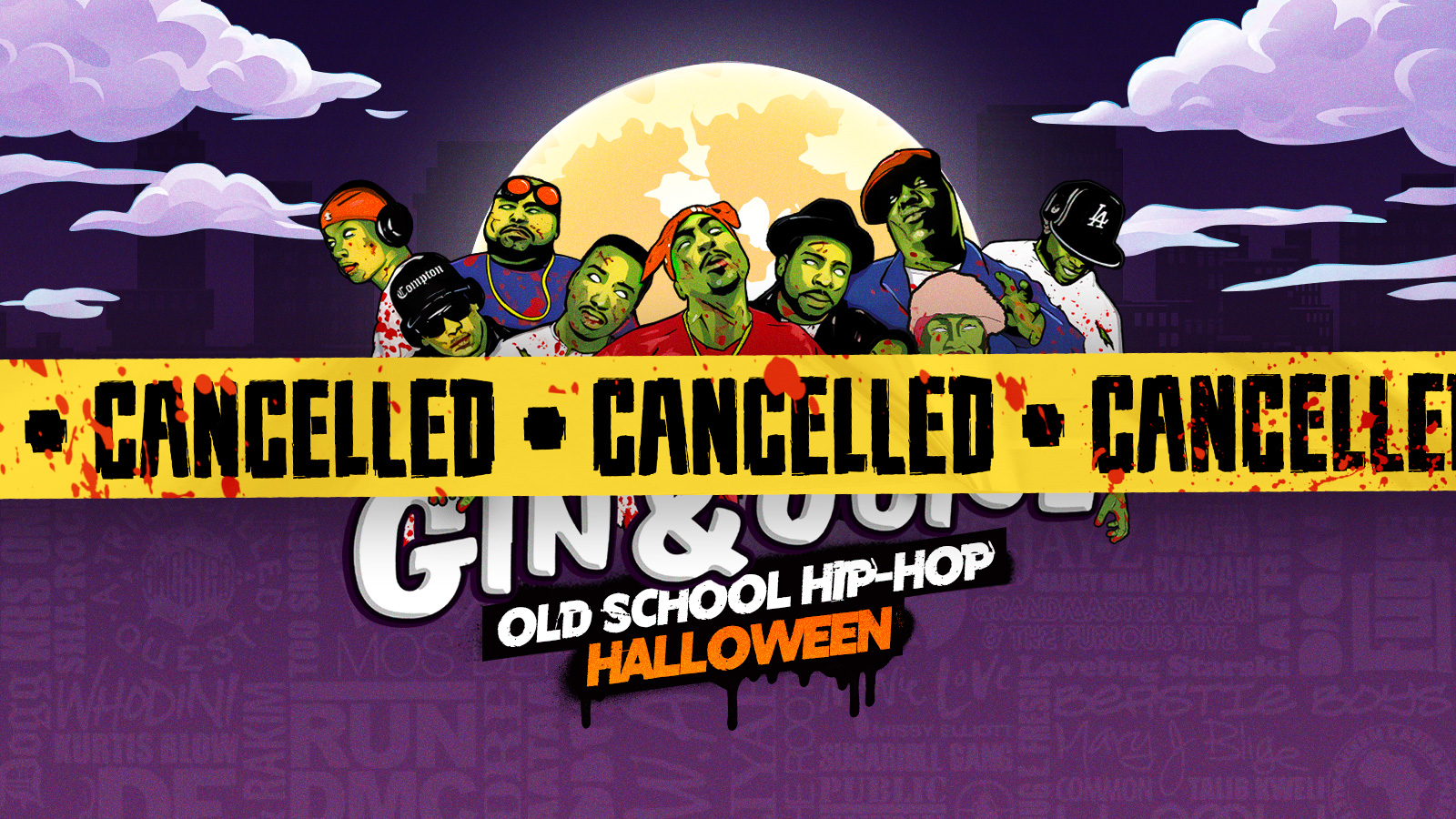 Gin & Juice : Old School Hip-Hop Halloween – Bristol