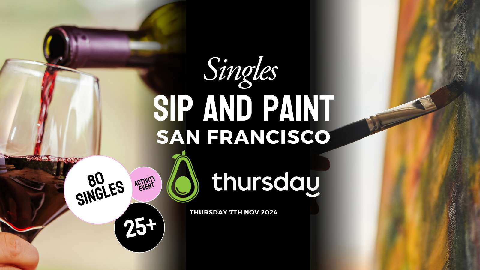 Thursday | Paint & Sip (25+) | San Francisco