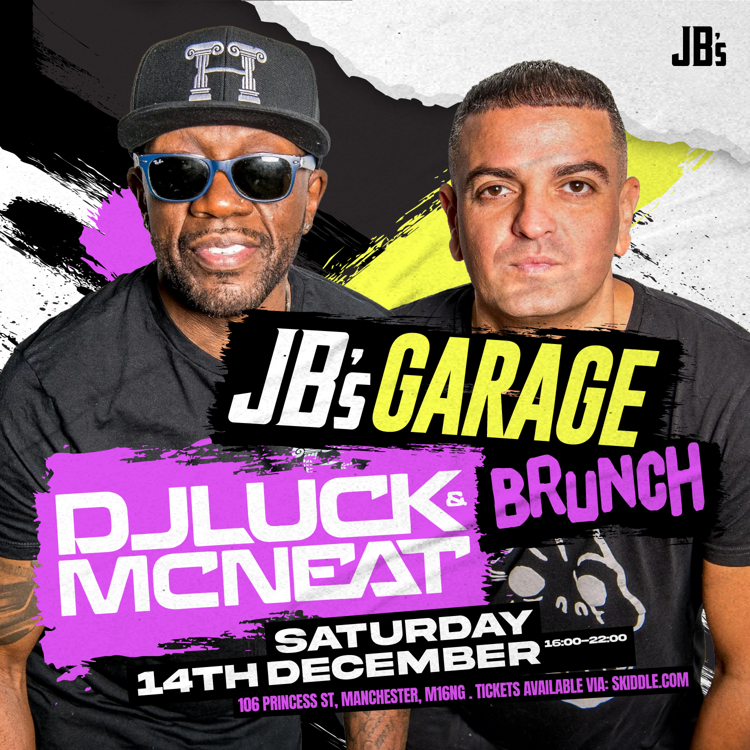 JB's Garage Brunch: DJ Luck & MC Neat at Joshua Brooks
