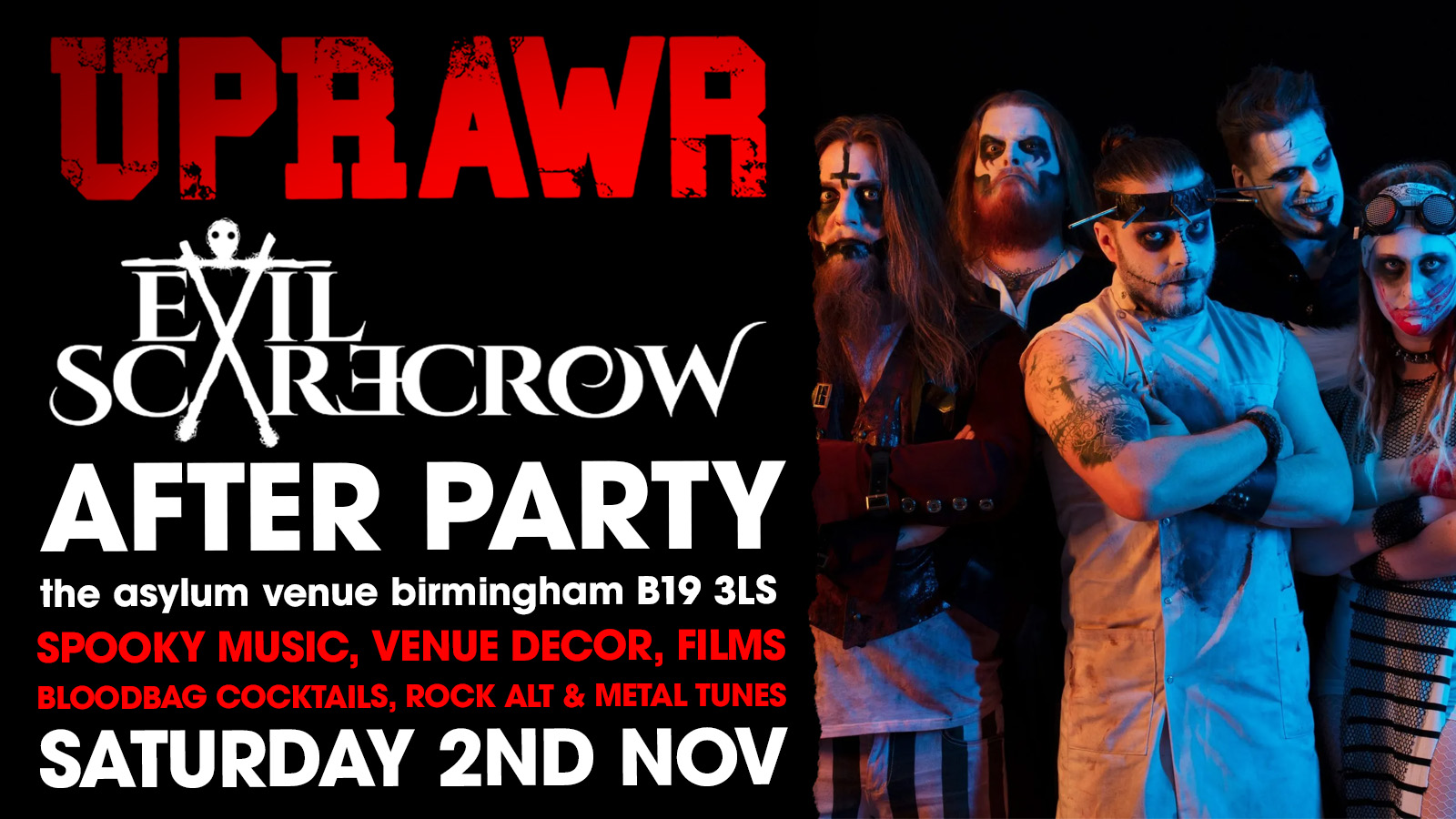 Evil Scarecrow – Halloween After Party!