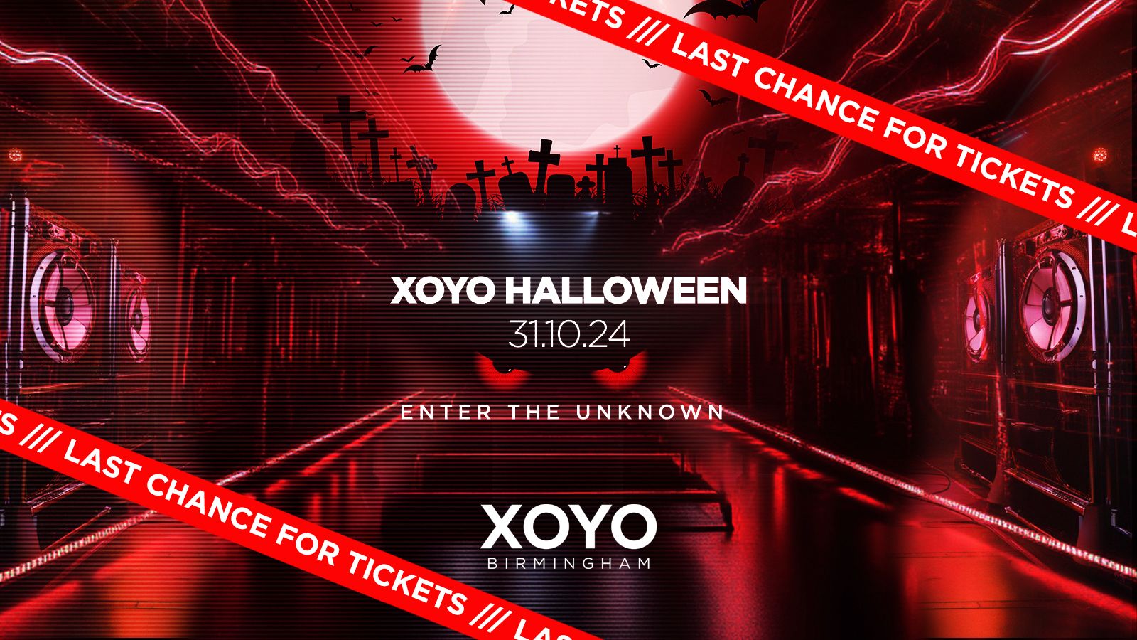 XOYO Halloween: 31.10.24 [LAST 40 TICKETS]