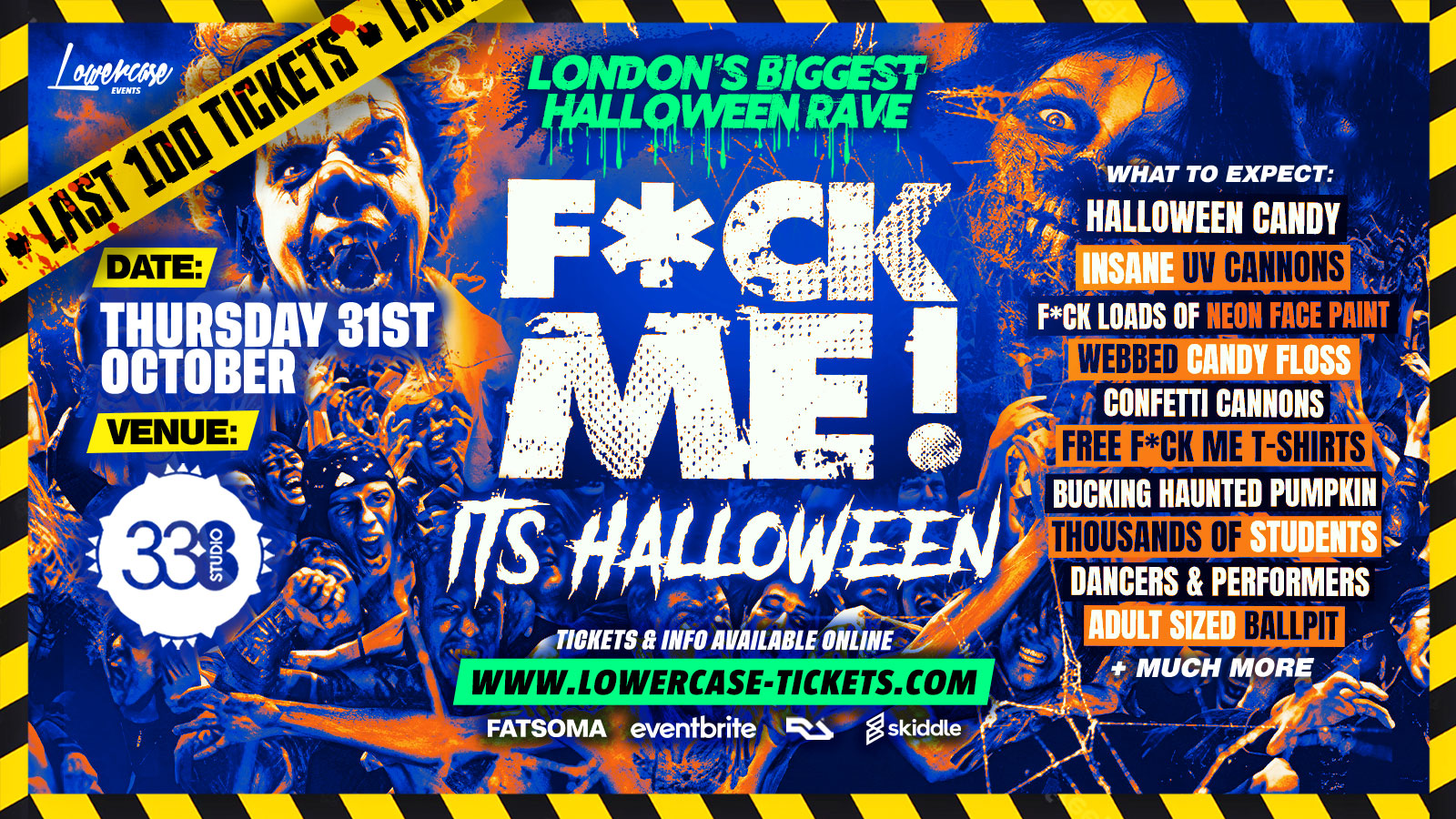 F*CK ME IT’S HALLOWEEN 👻  – THE BIGGEST EVENT OF HALLOWEEN 2024!