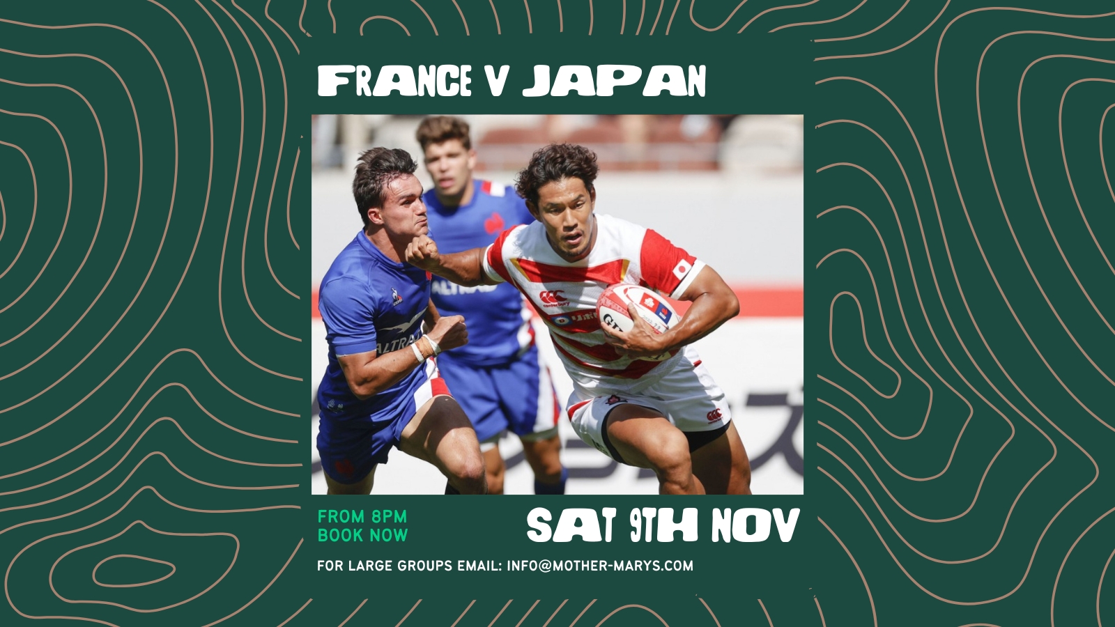 FRANCE V JAPAN (Int. Rugby)
