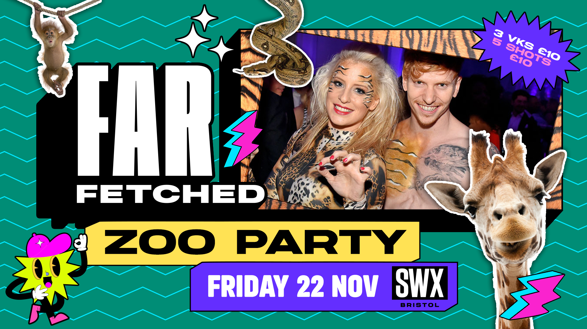 FARFETCHED Zoo Party – Friday 22nd November