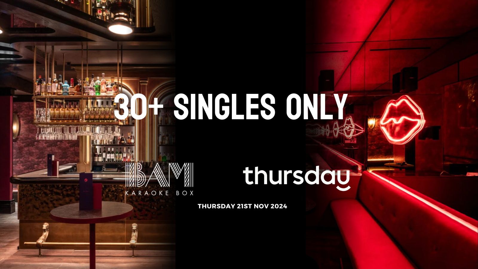 Thursday | BAM BAM Bar (30+) | Victoria