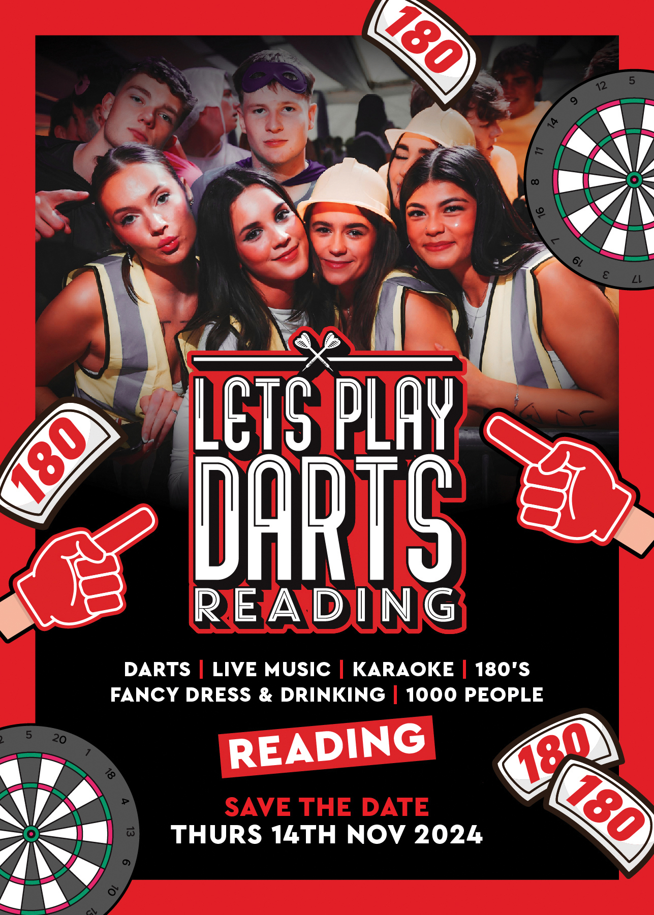 LET’S PLAY DARTS: Thursday 14th November @ 3Sixty 🎯 (FINAL 10 TICKETS)