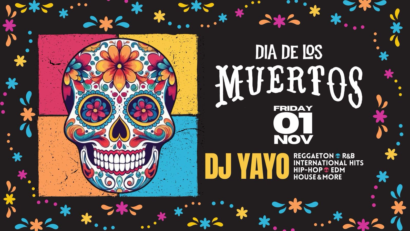 Dia de los Muertos: Latin Party Lancaster – Friday 1st November | VIBE