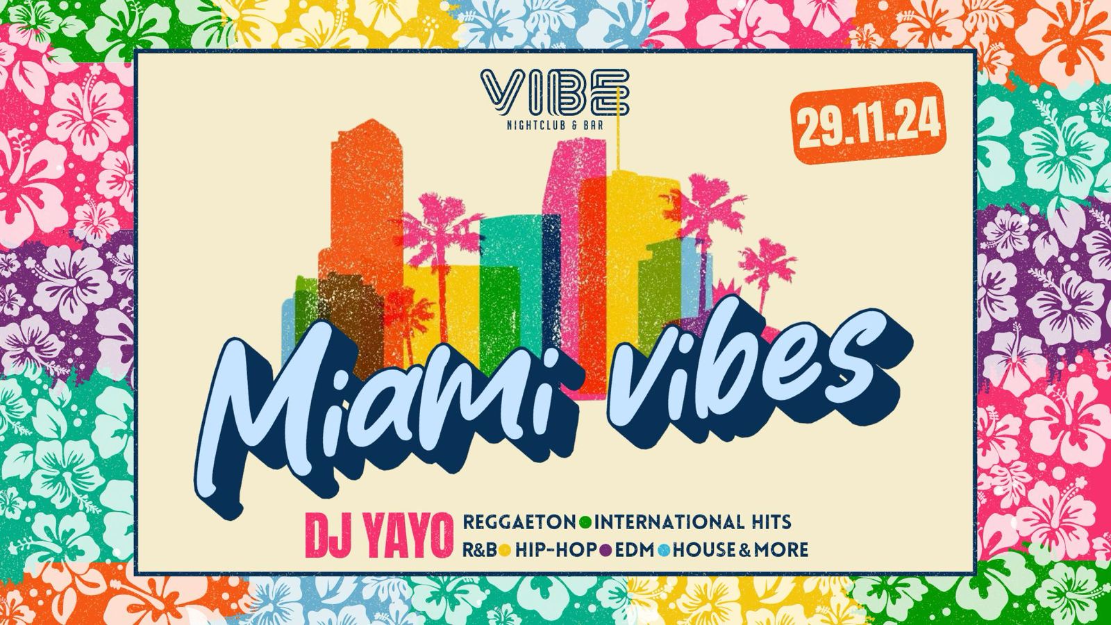 Miami Vibes / Latin Party Lancaster – Friday 29th November | VIBE