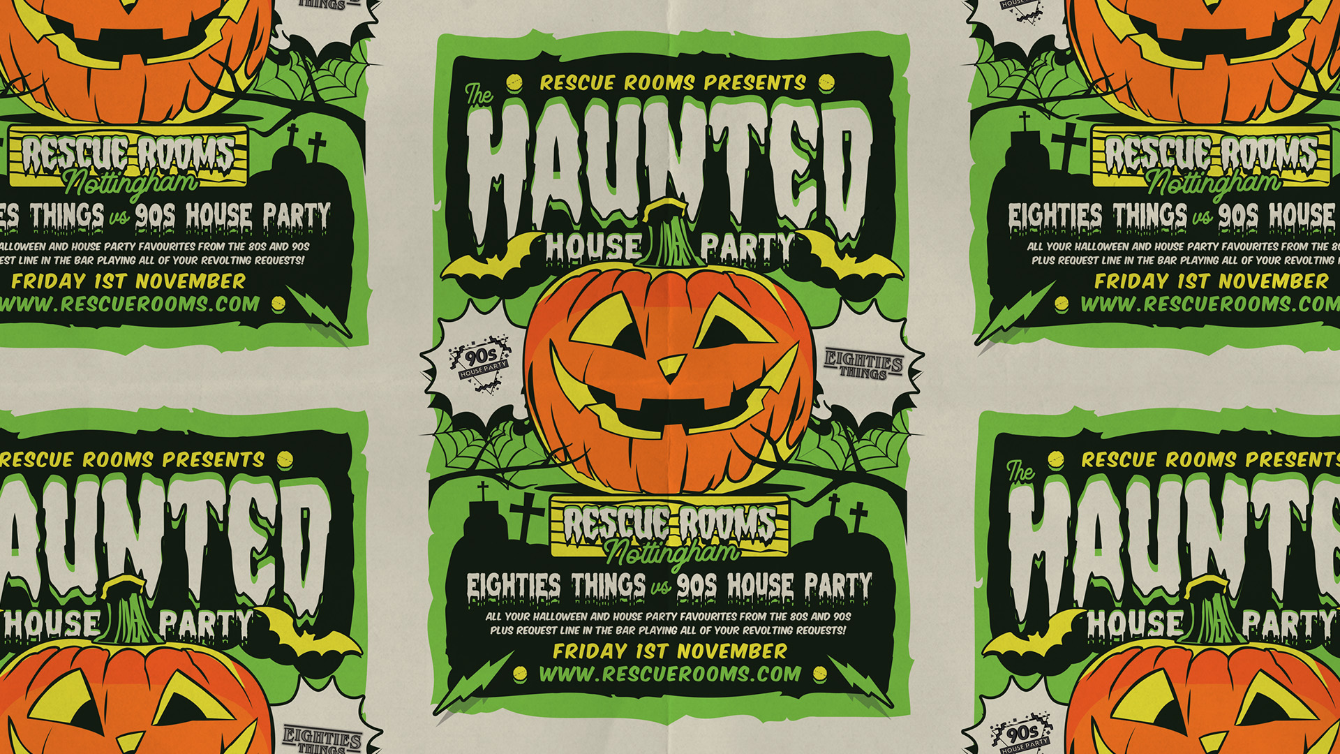 The Haunted House Party 🎃 Eighties Things vs 90s House Party