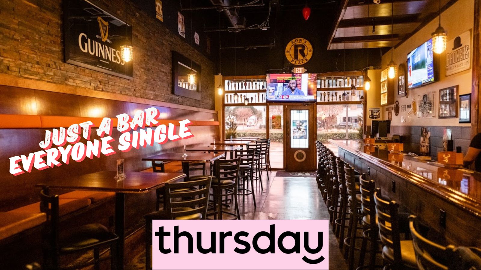 Thursday | Ron’s place | Dallas