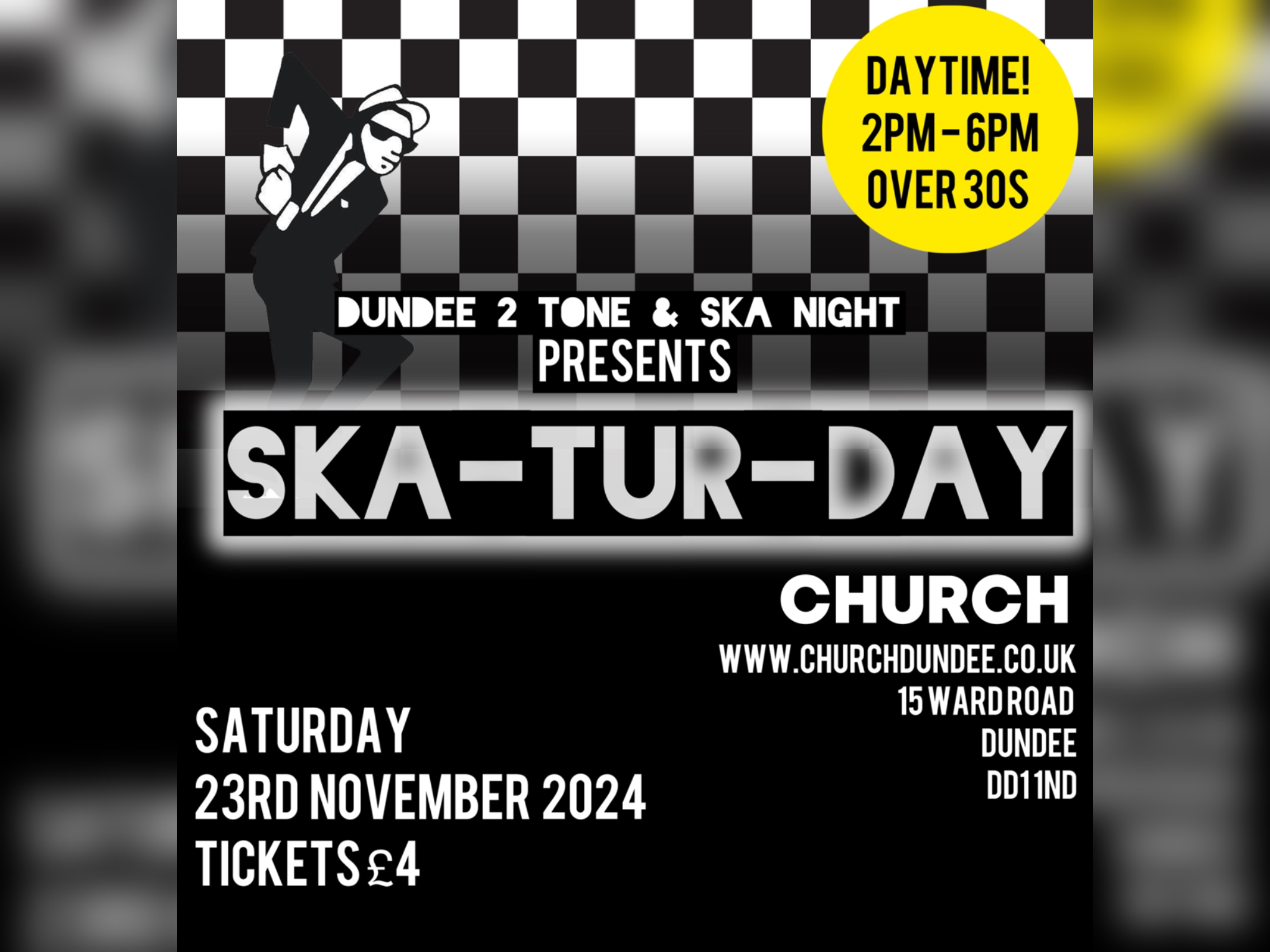 Dundee 2 Tone & Ska Nights presents – SKA-TUR-DAYS