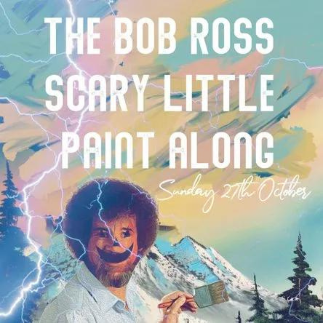 The Bob Ross Scary Little Paint-along