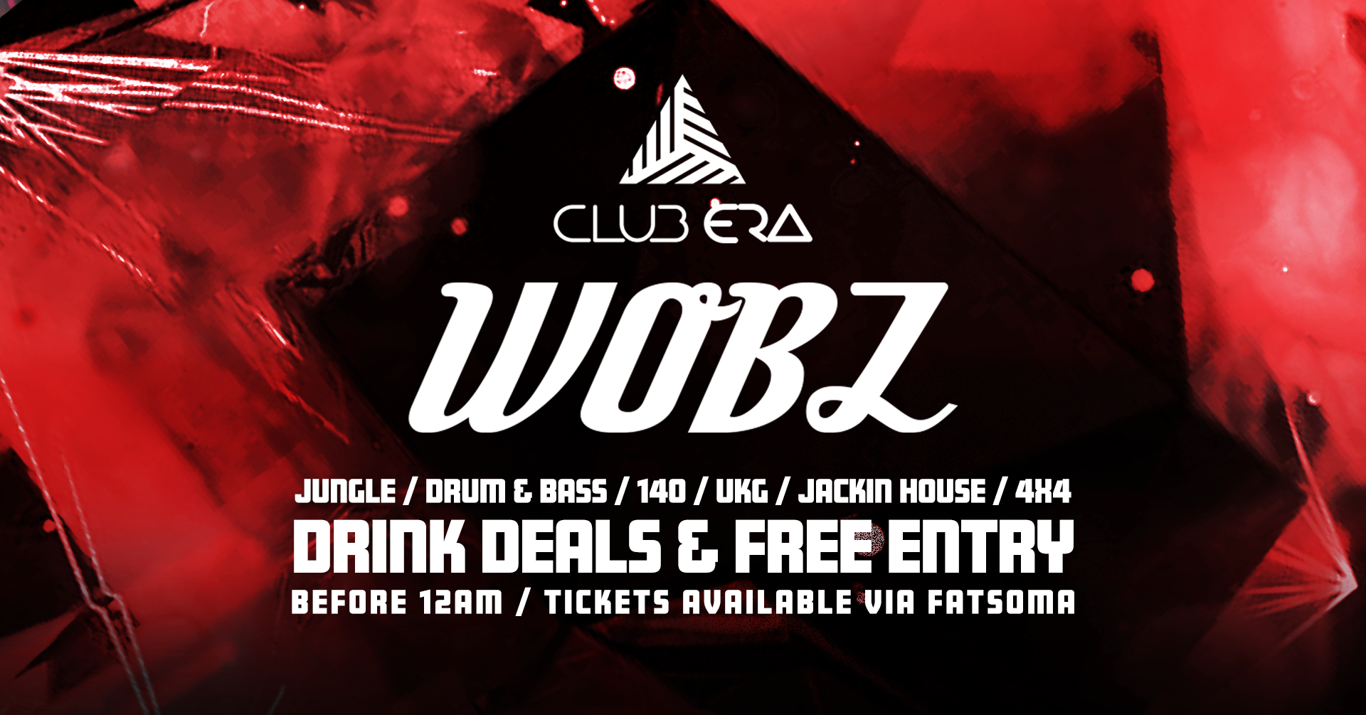 WOBZ Room 2 Takeover SUPPORTING CASTILLO – Saturday 23rd November