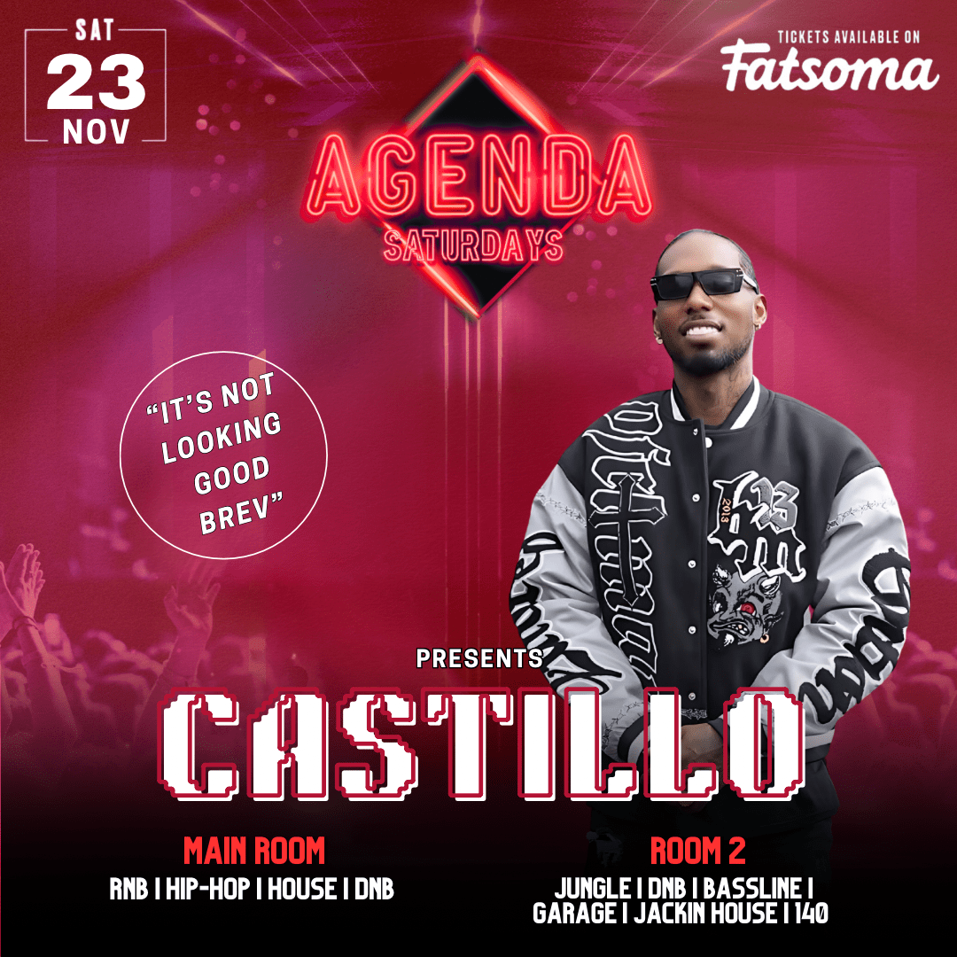 AGENDA SATURDAYS PRESENTS CASTILLO – BOOTHS