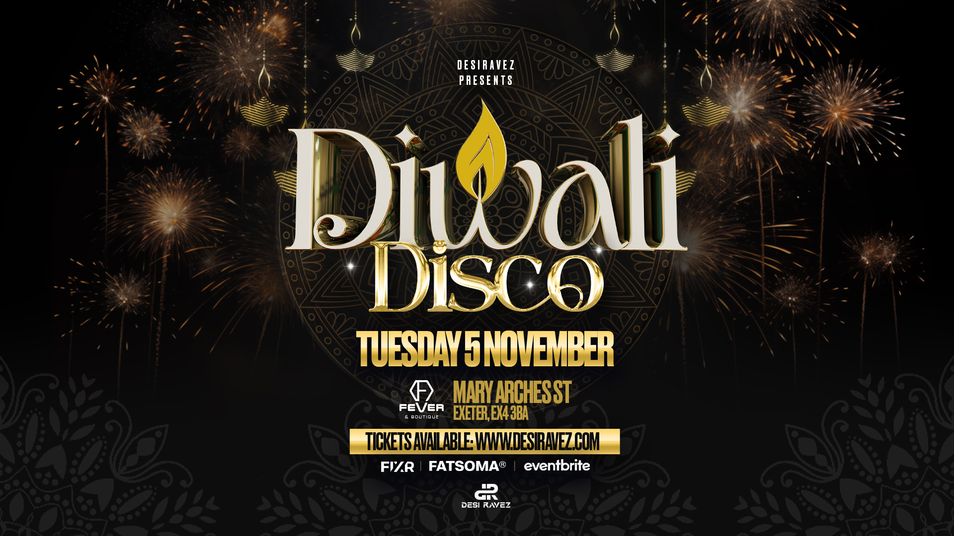 Disco Diwali 🪔 – Tuesday 5th November @Fever Boutique
